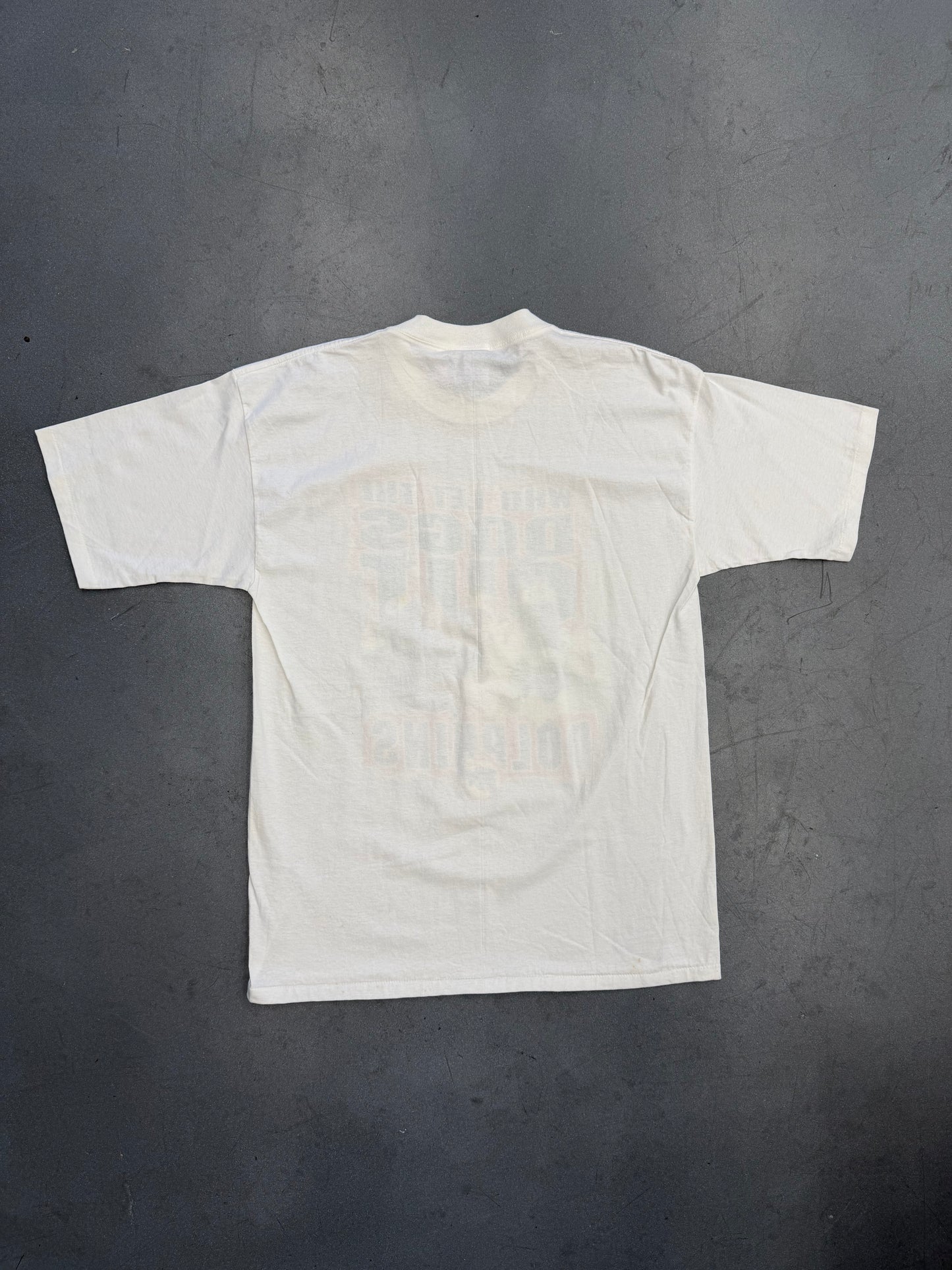 2000 MIAMI DOLPHINS WHO LET THE DOGS OUT NFLP TEE (JOY ATHLETIC TAG) (NWT)