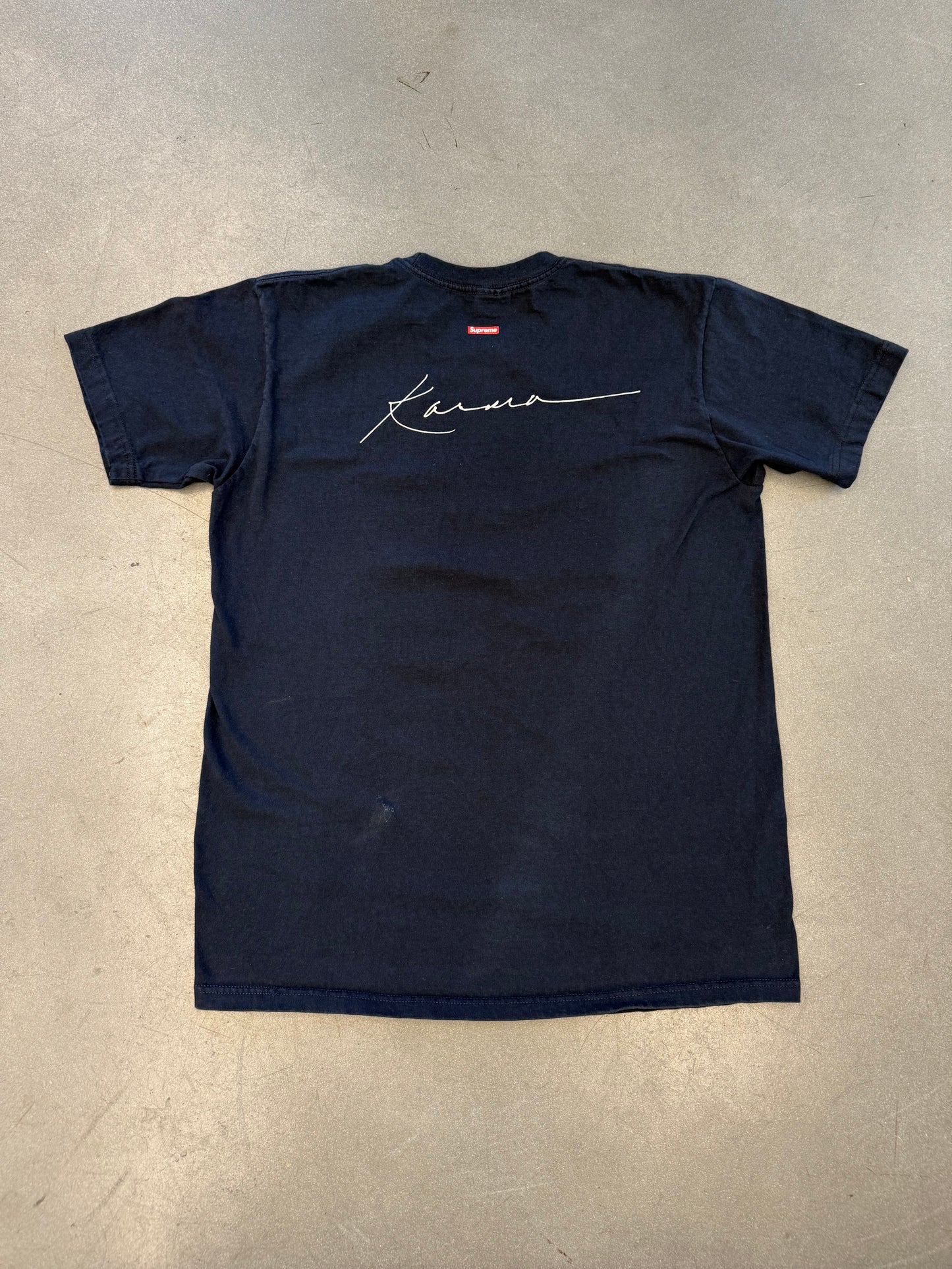 FW20 SUPREME PHAROAH SANDERS TEE - NAVY (M)