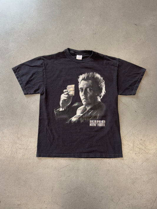 VINTAGE KING OF NEW YORK "I'M NOT YOUR PROBLEM. I'M JUST A BUSINESS MAN." FRANK WHITE TEE (DELTA TAG)