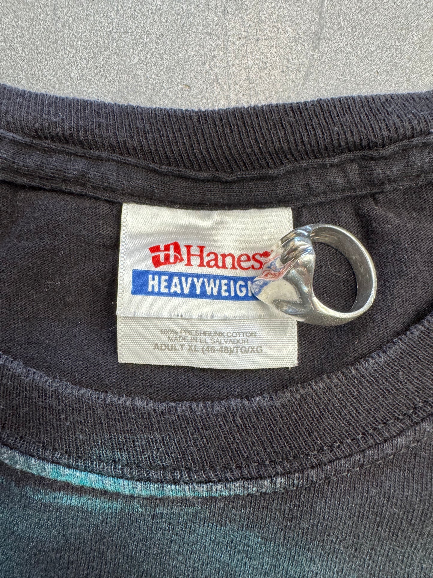 2009 MARILYN MANSON BIG FACE TEE (HANES TAG)