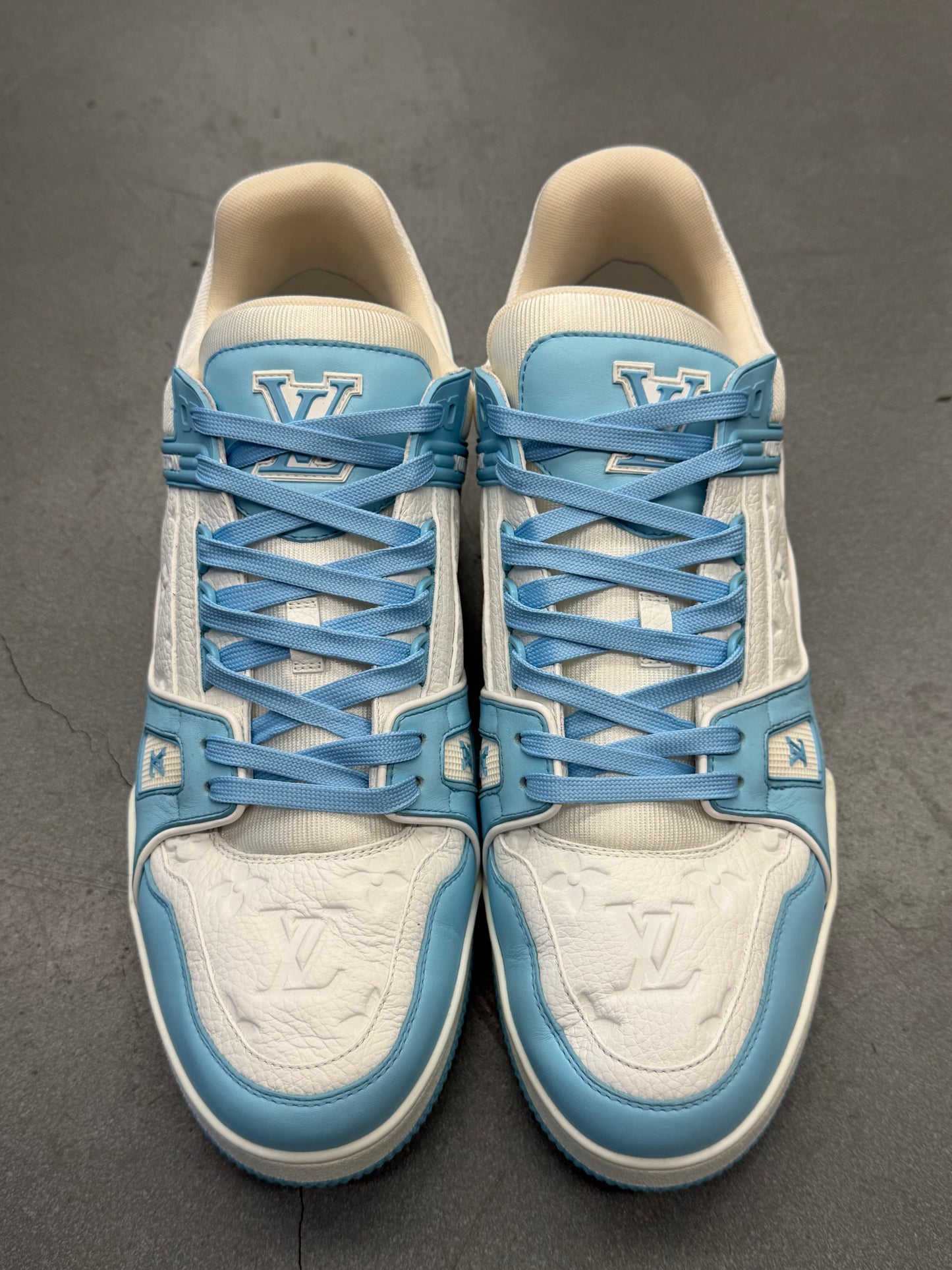 LOUIS VUITTON LV TRAINER SNEAKER - SKY BLUE