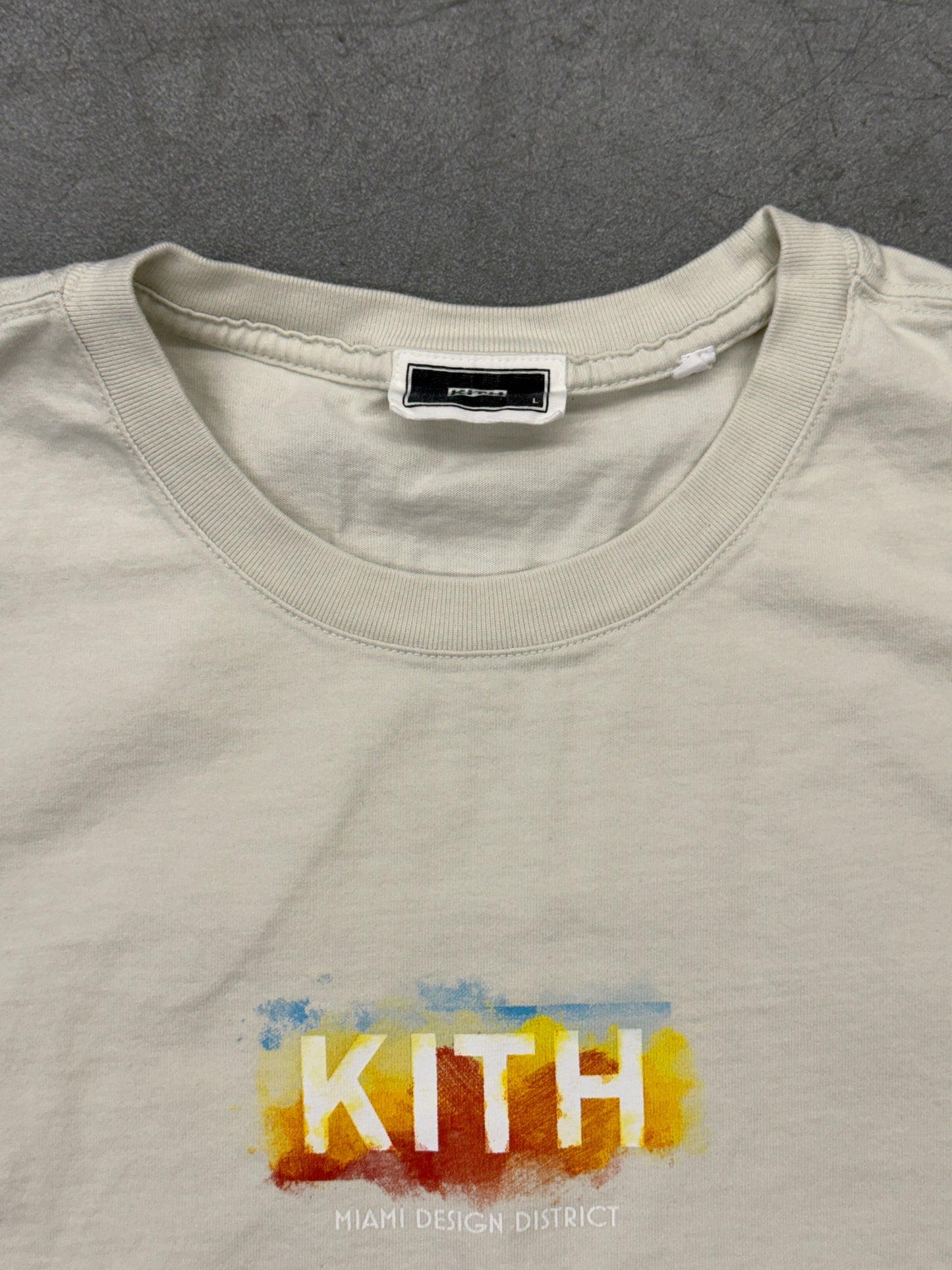 KITH MIAMI DESIGN DISTRICT EXCLUSIVE BOX LOGO TEE