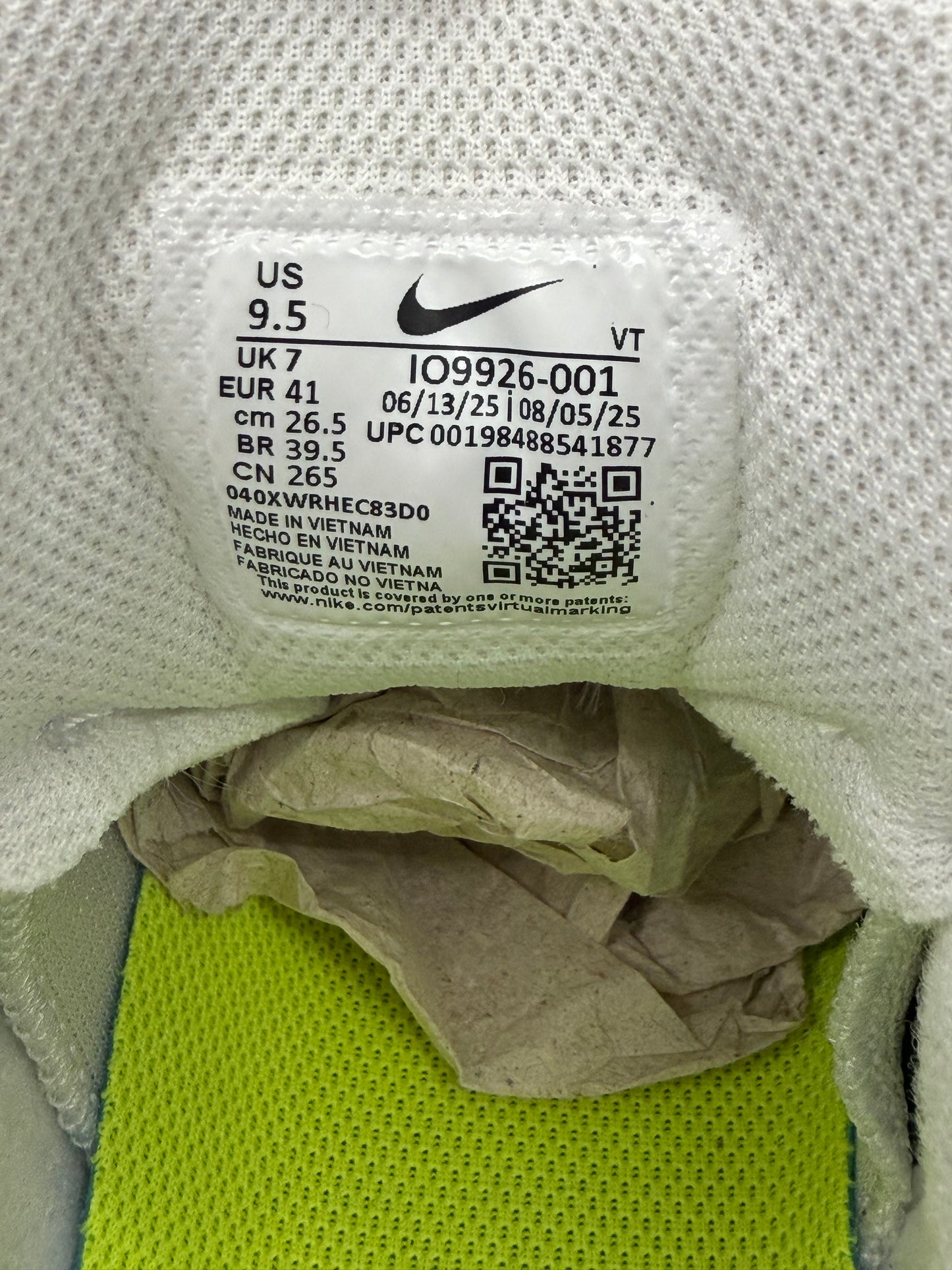 2026 WOMEN'S NIKE AIR MAX 95 BIG BUBBLE NEON (W/ BOX)