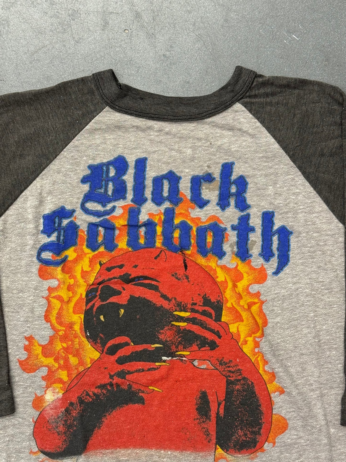 1983 BLACK SABBATH WORLD TOUR TEE (PULLED TAG)