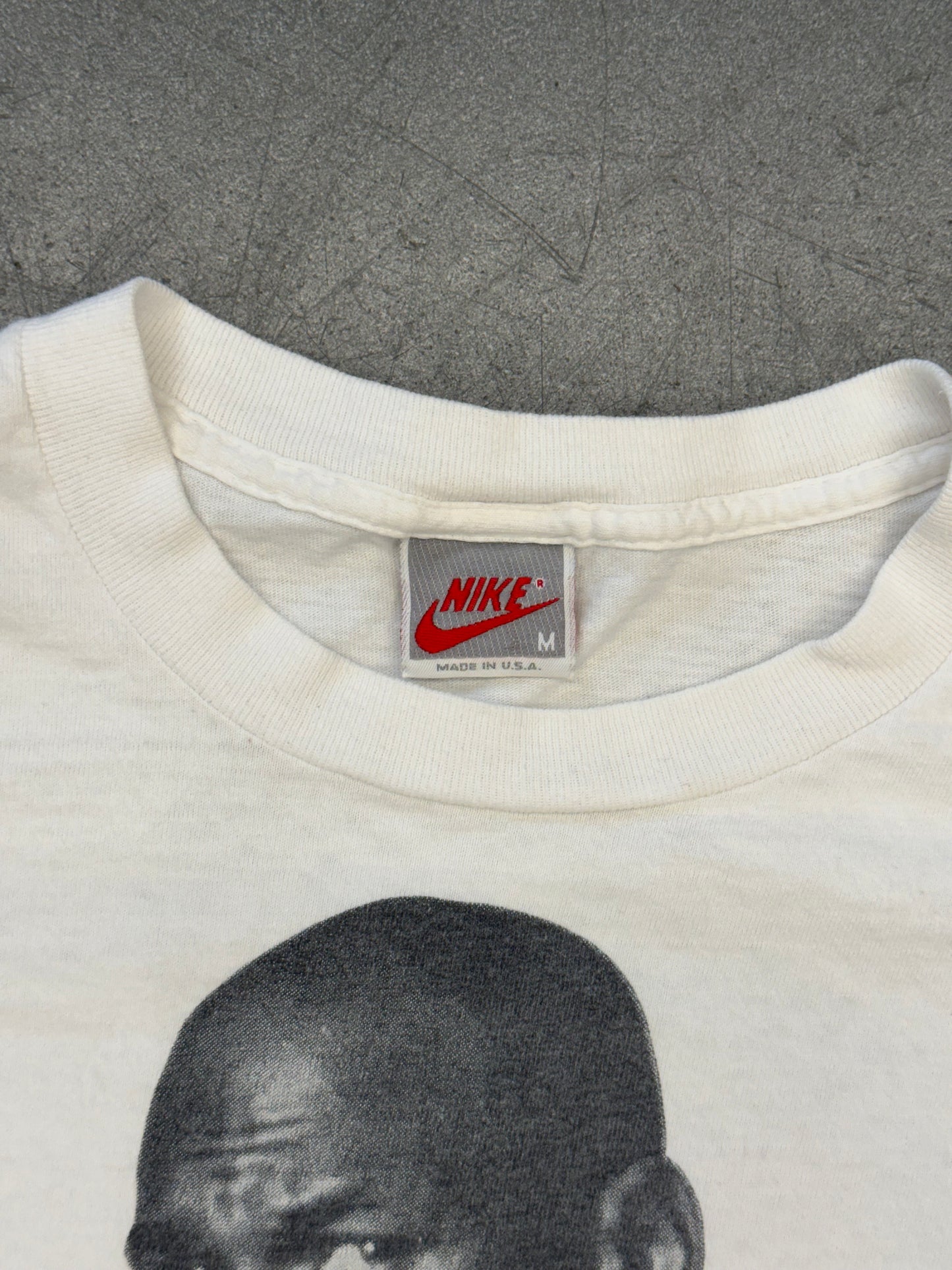 90S NIKE "WHY DRIVE? WHEN YOU CAN FLY!" MICHAEL JORDAN TEE (GREY NIKE TAG)