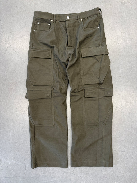 FW25 RICK OWENS 'CONCORDIANS' DOUBLE CARGO GETH JEANS