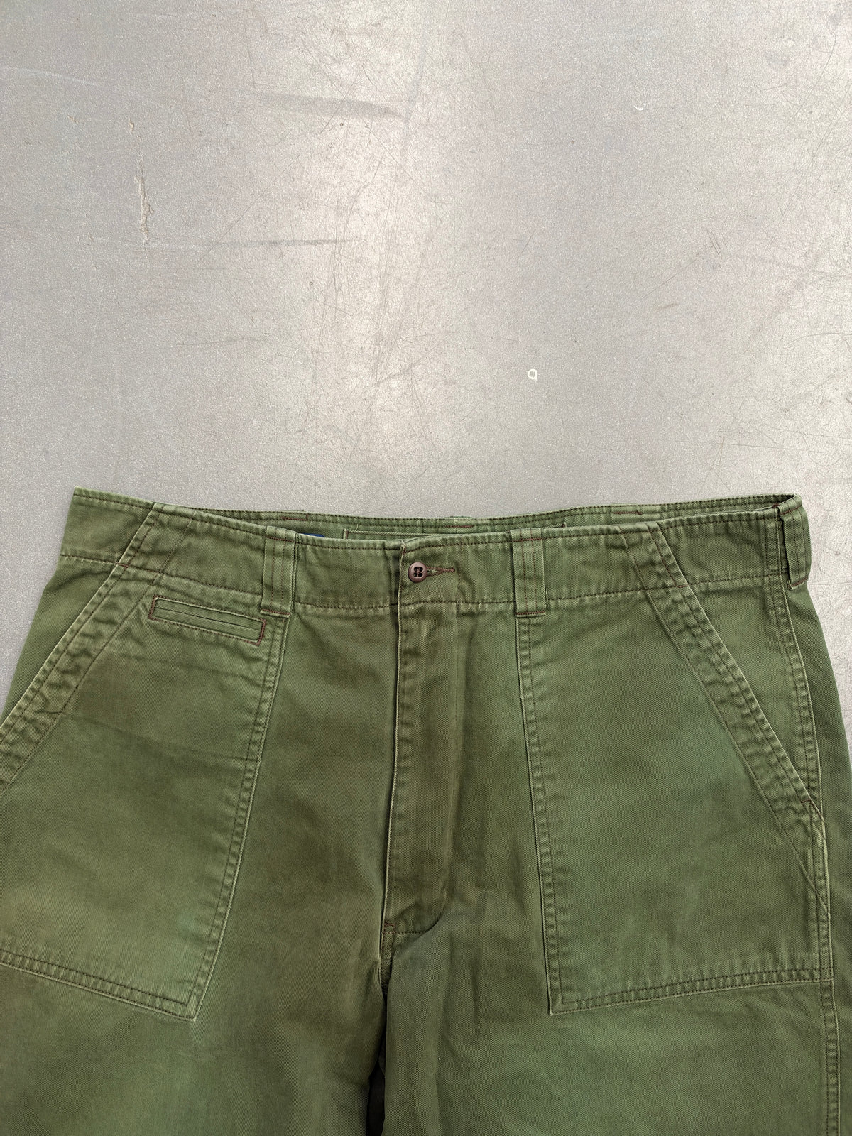 VINTAGE POLO BY RALPH LAUREN MILITARY PANTS - OLIVE GREEN