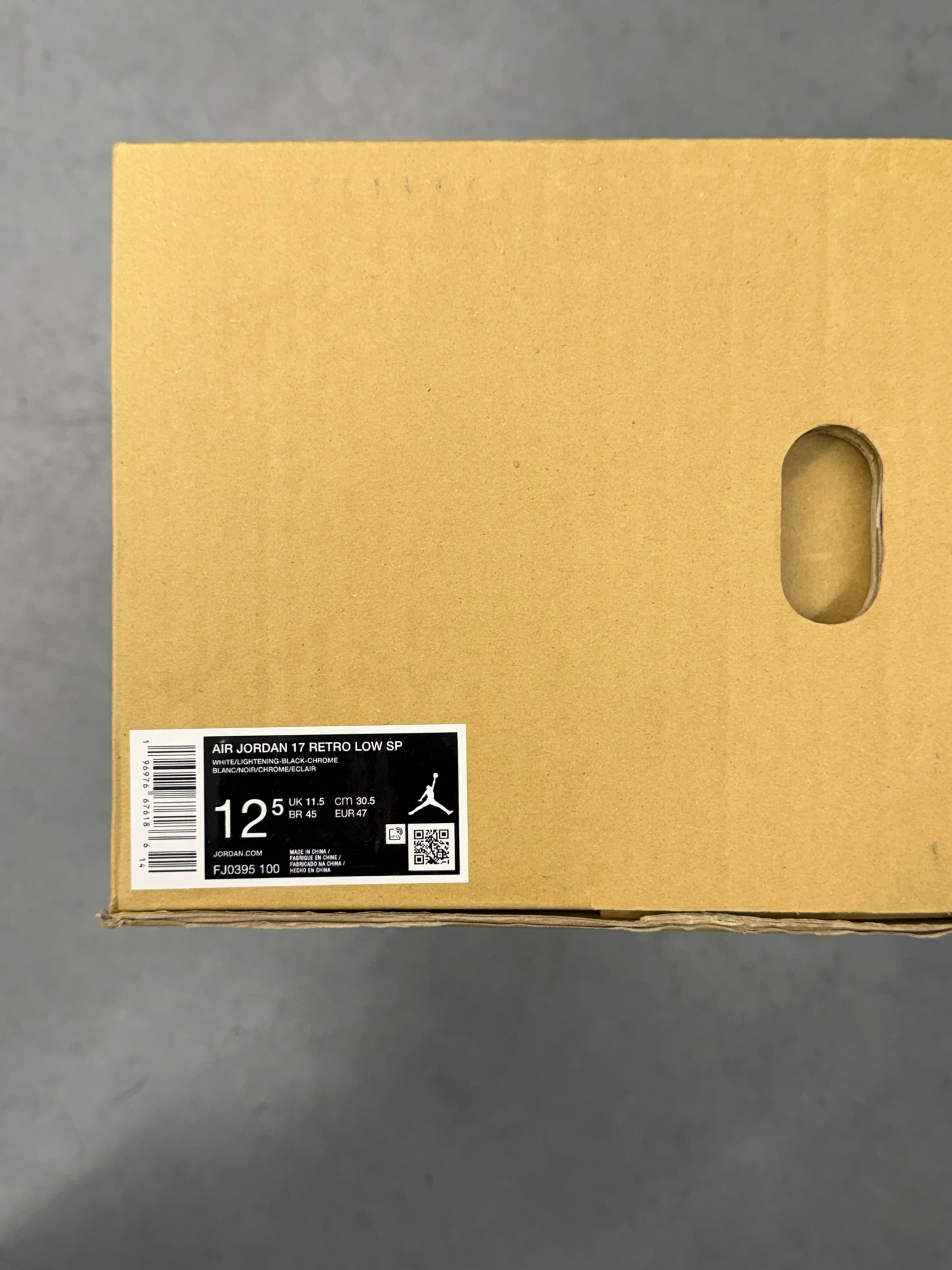 JORDAN 17 RETRO LOW ALL-STAR LIGHTNING (2024) (W/BOX)