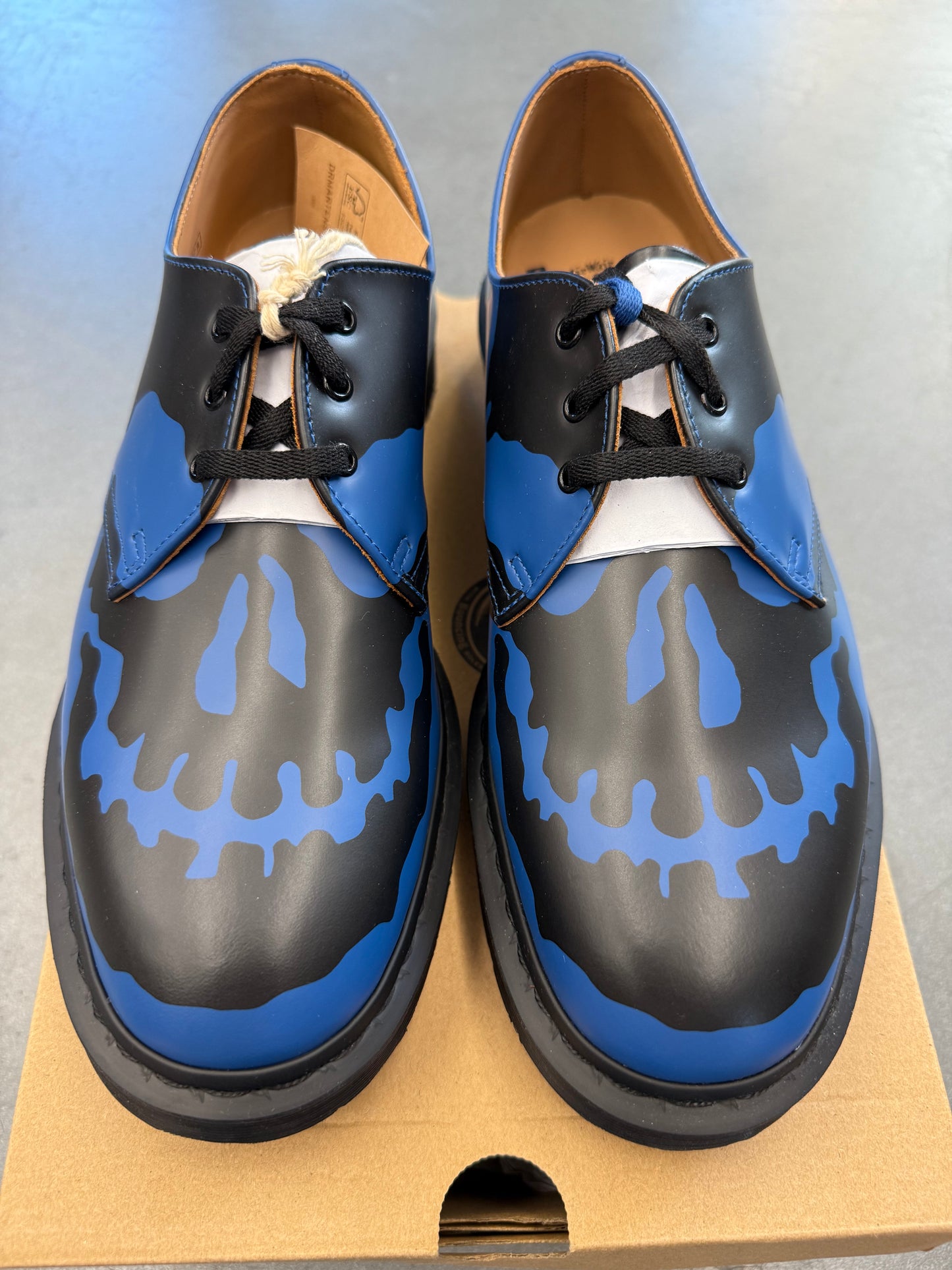 FW25 SUPREME DR. MARTENS 1461 3-EYE SHOE - BLUE