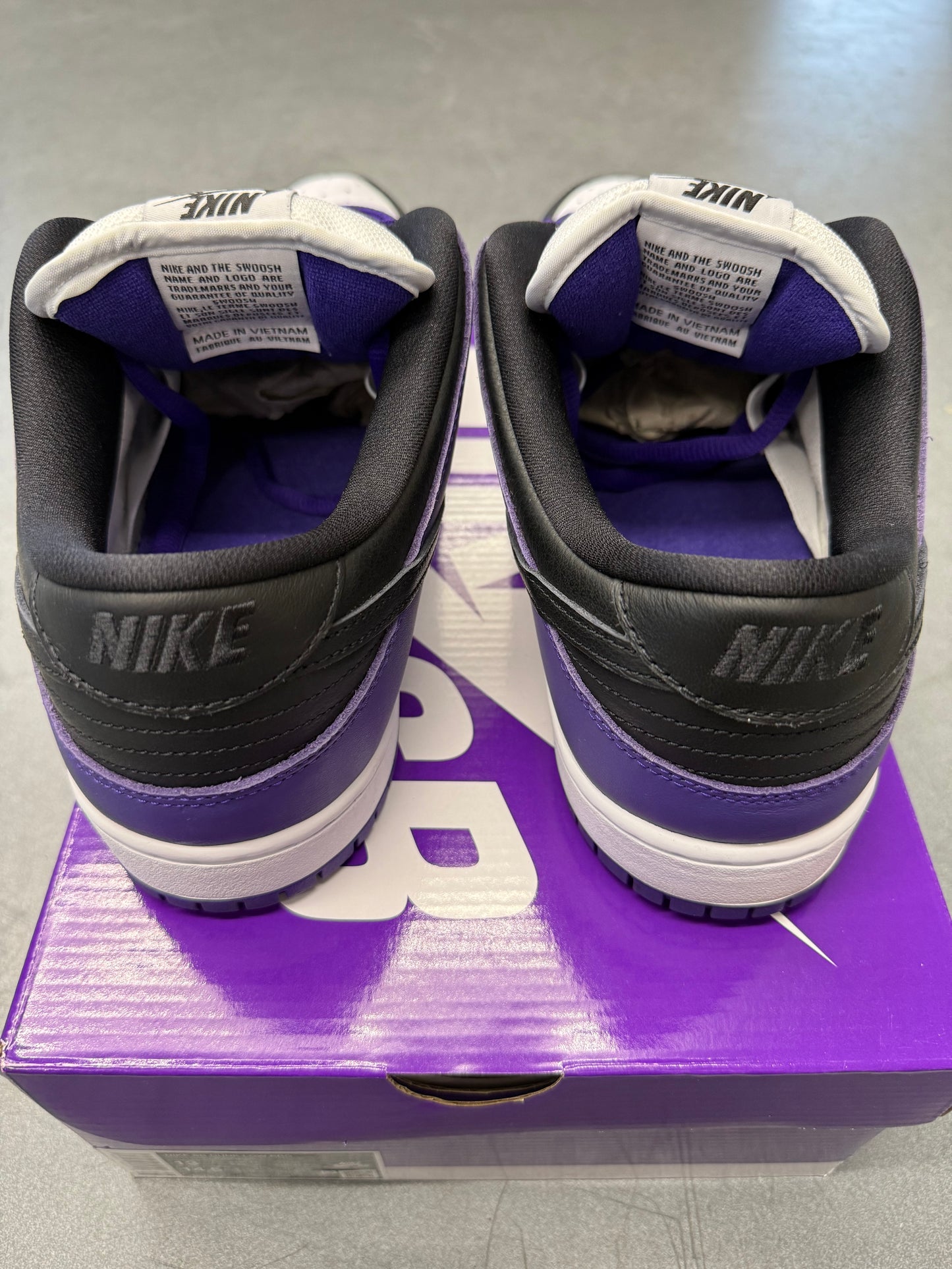 2024 SIZE 13 NIKE SB DUNK LOW COURT PURPLE