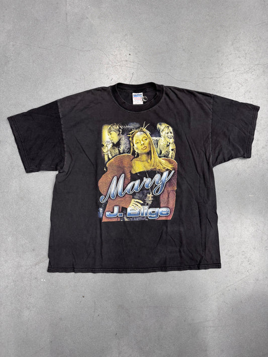 MARY J. BLIGE BOOTLEG RAP TOUR TEE (GILDAN TAG)
