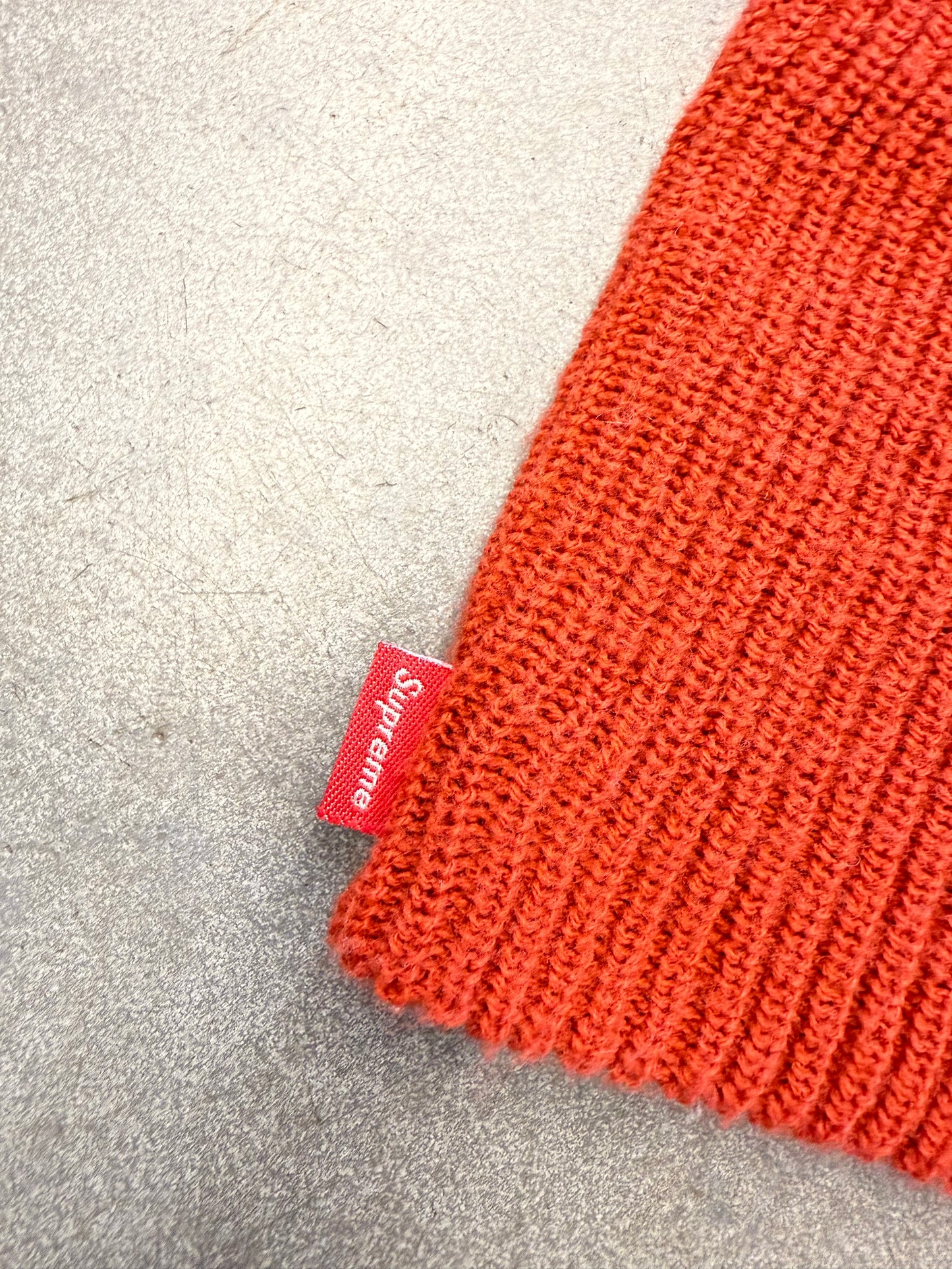 FW11 SUPREME BASIC BEANIE - BURNT ORANGE
