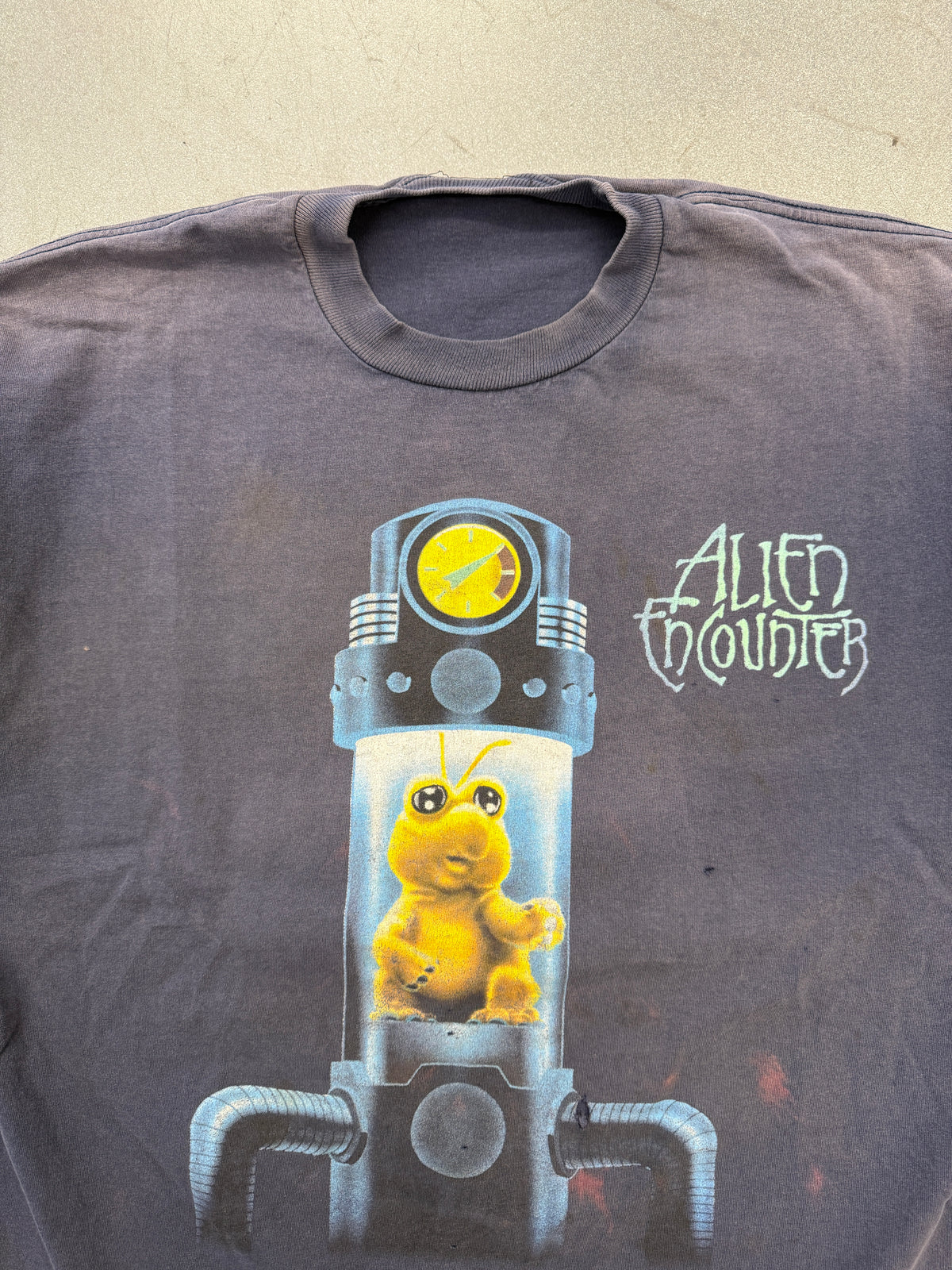 9OS ALIEN ENCOUNTER DOUBLE SIDED WALT DISNEY TEE (PULLED TAG)