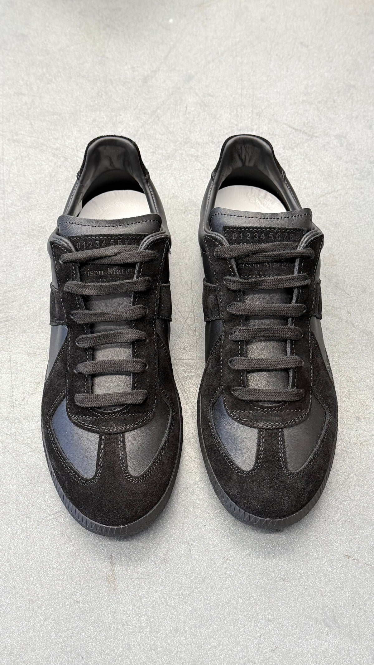 MAISON MARGIELA REPLICA SNEAKERS BLACK/BLACK
