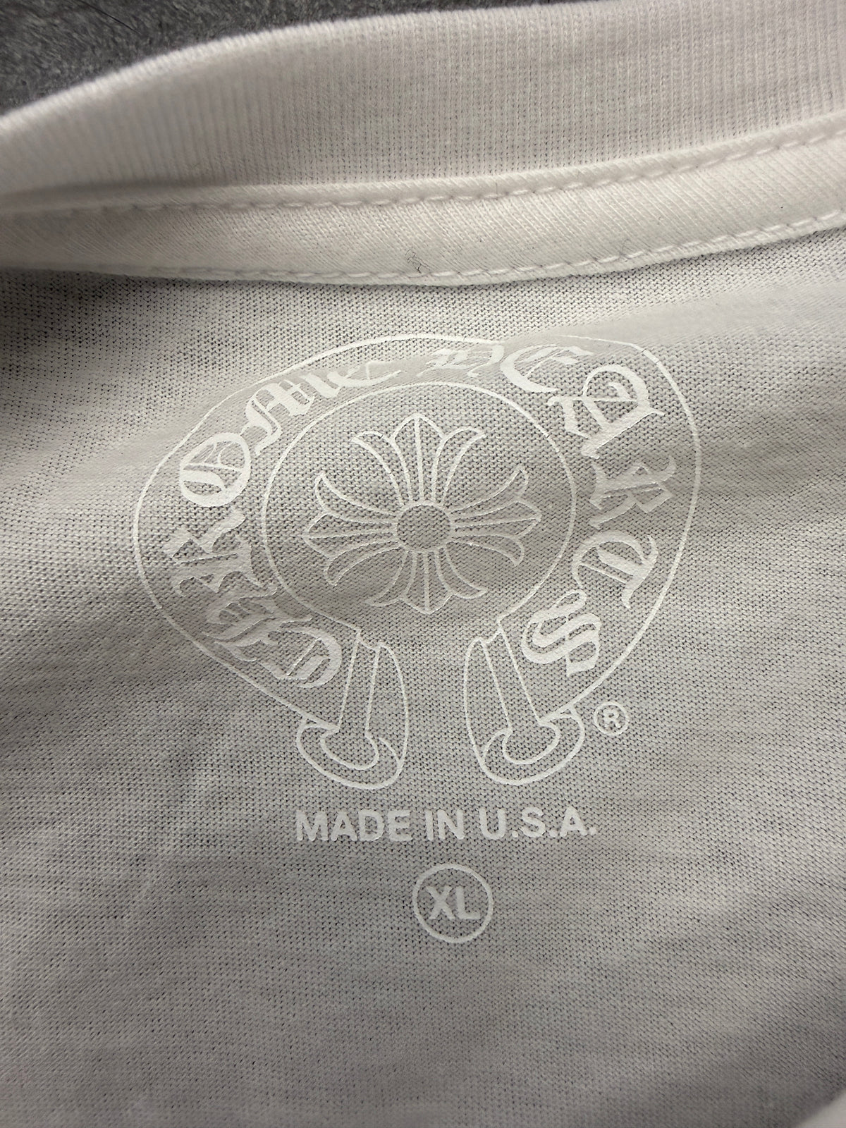 CHROME HEARTS FOTI PINK TEETER LONG SLEEVE TEE