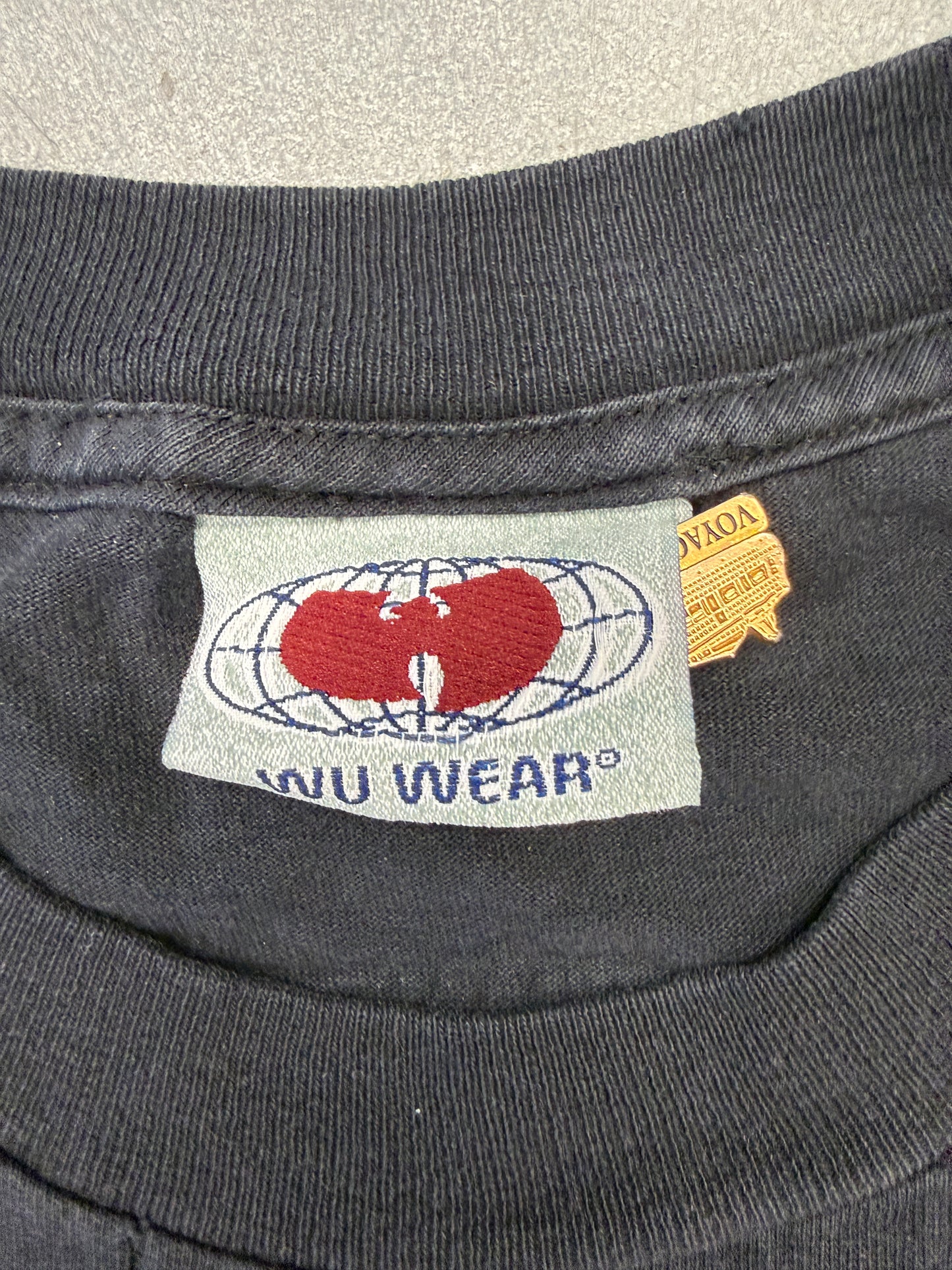 VINTAGE WU WEAR 26 EMBLEM TEE (WU WEAR TAG)
