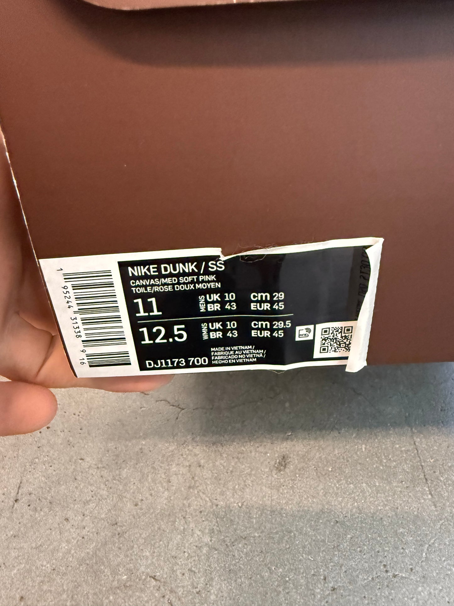 2021 SIZE 11 NIKE DUNK MID SOCIAL STATUS FREE LUNCH CHOCOLATE MILK (NEW WITH BOX)