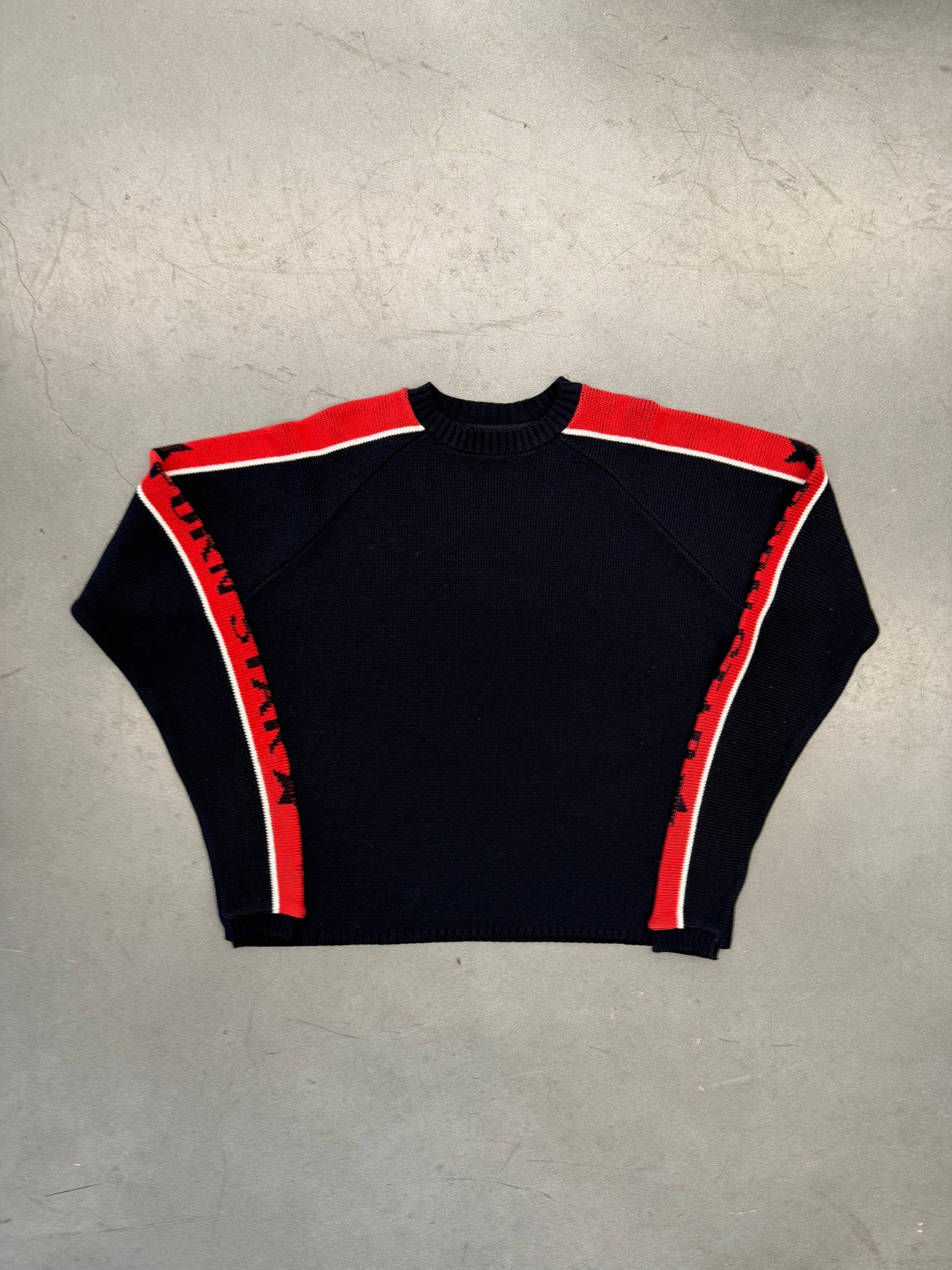 90S PORN STAR BAGGY KNIT SWEATER