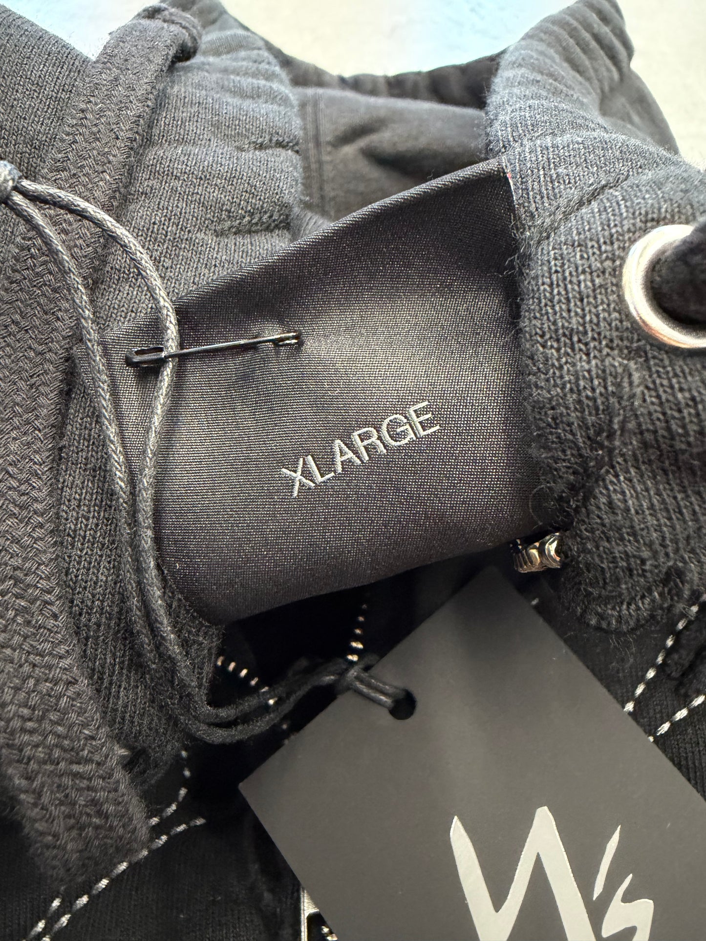 FW25 SUPREME X Y'S BY YOHJI YAMAMOTO ZIP UP HOODED SWEATSHIRT - BLACK (XL)