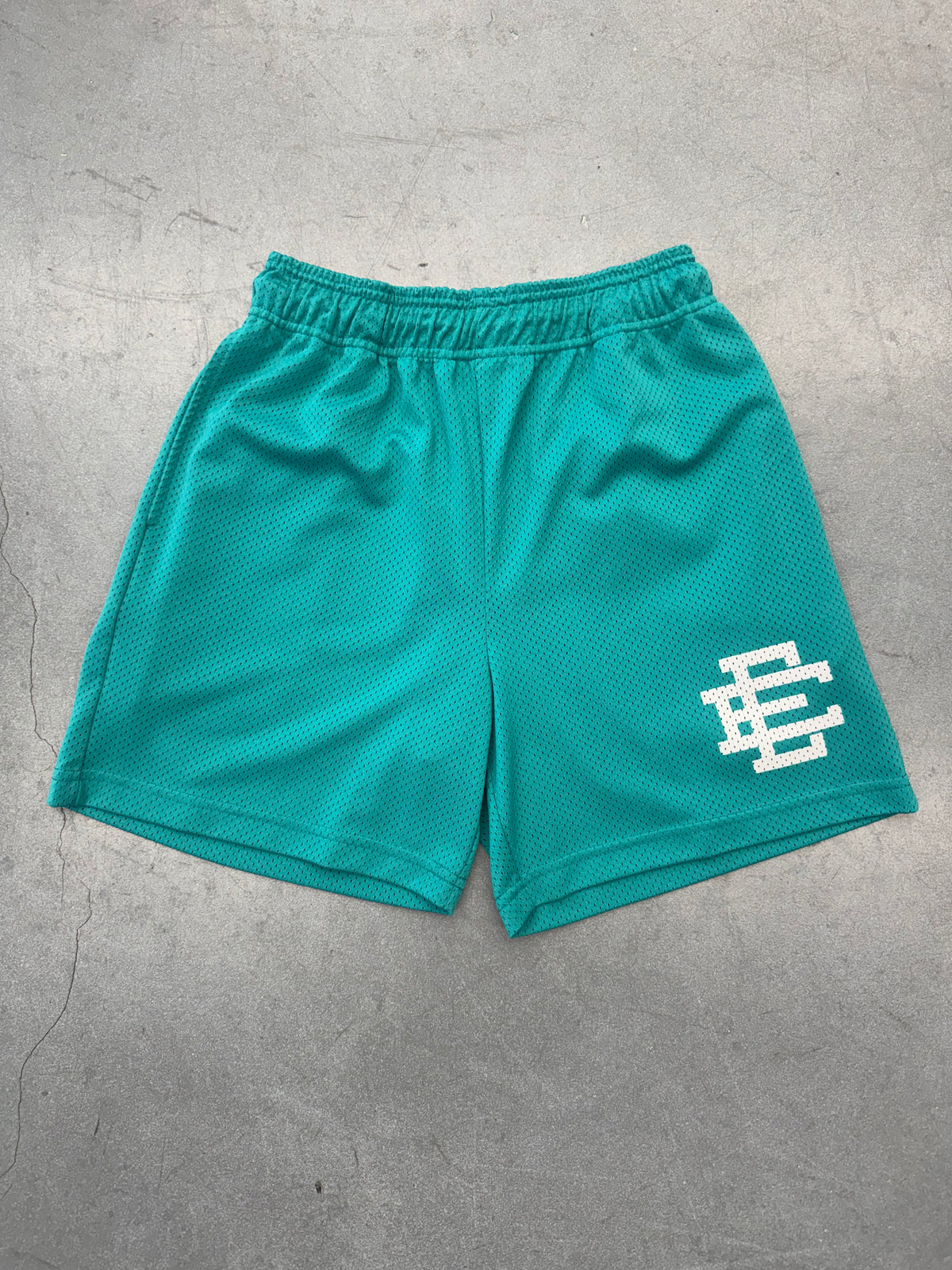 ERIC EMANUEL EE BASIC SHORT - ROYAL TEAL/WHITE