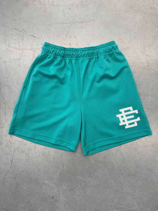 ERIC EMANUEL EE BASIC SHORT - ROYAL TEAL/WHITE