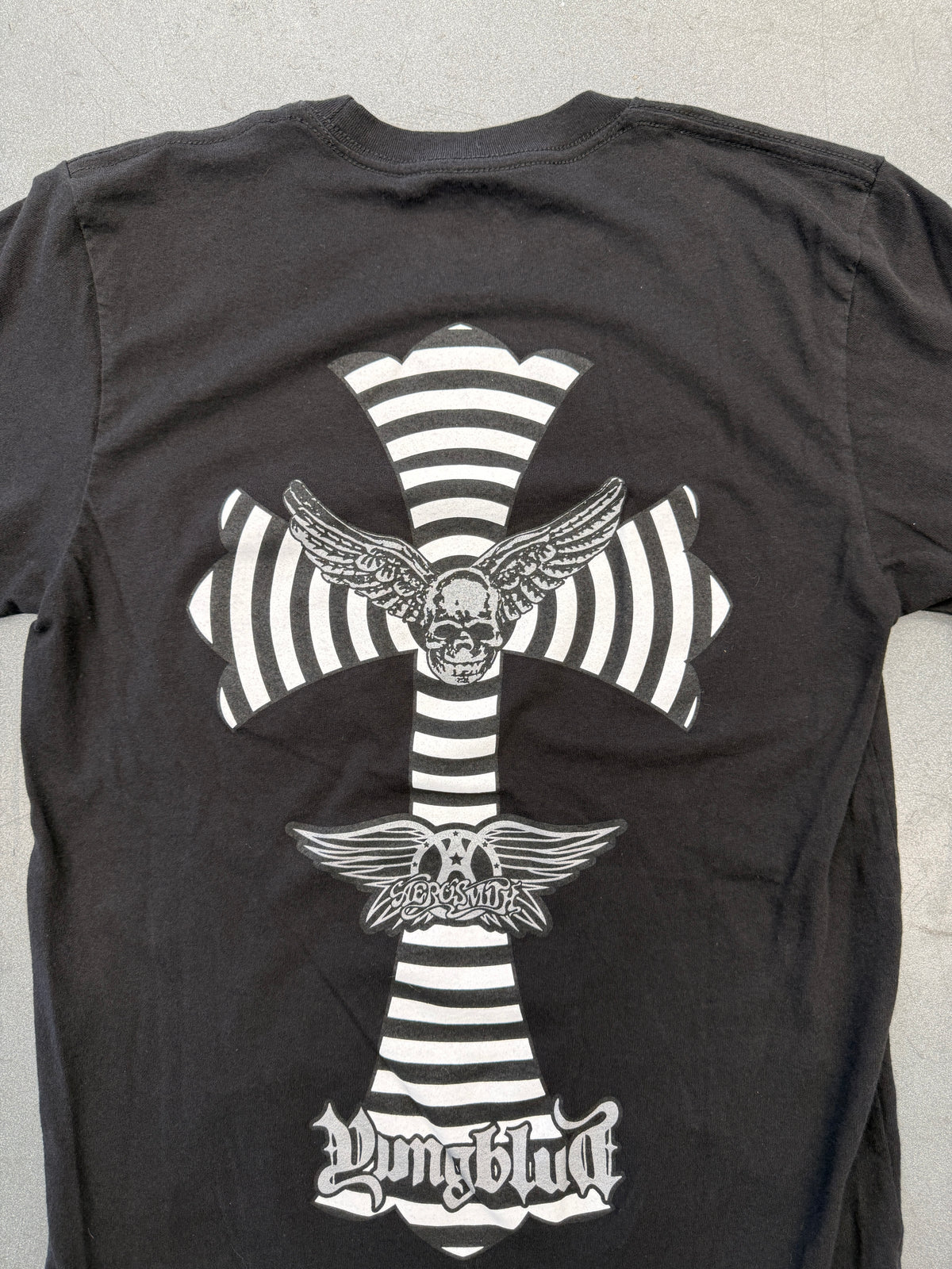 CHROME HEARTS FOTI AEROSMITH YUNGBLUD TEE