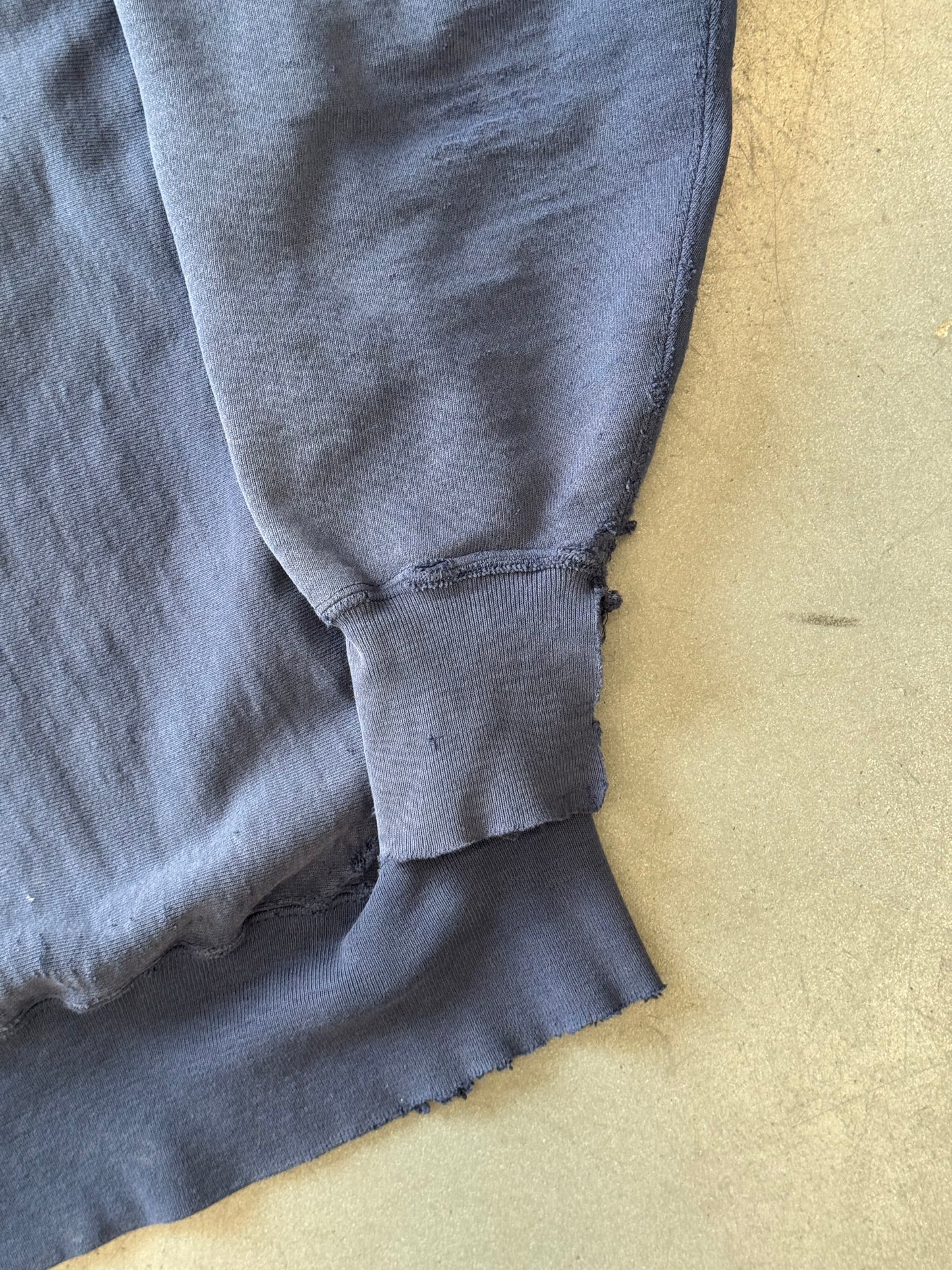 VINTAGE CHAMPION REVERSE WEAVE MICHIGAN DISTRESSED CREWNECK SWEATER