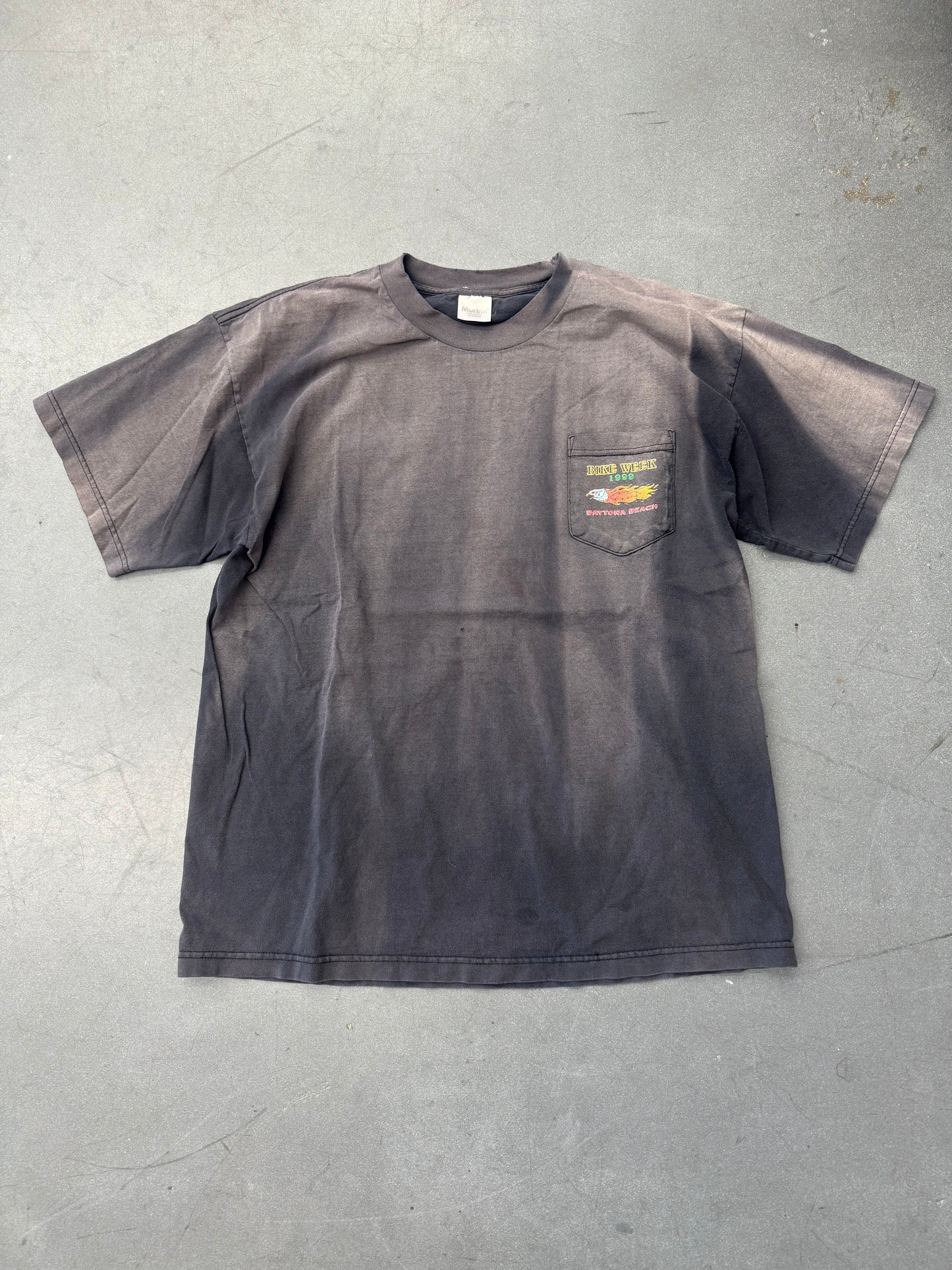 1999 FLAMING EAGLE DAYTONA, BEACH BIKE WEEK TEE (MURINA TAG)