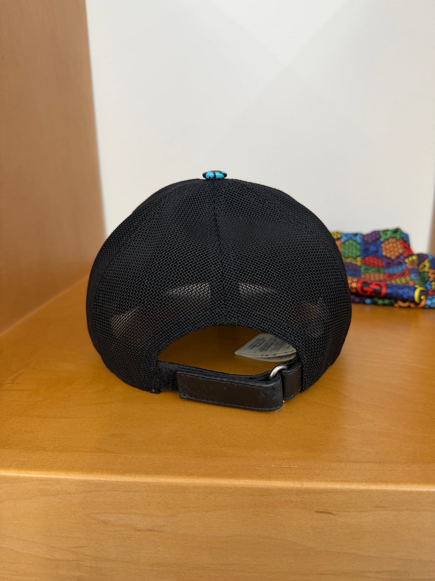 GUCCI GG PSYCHEDELIC BASEBALL HAT WITH BAG