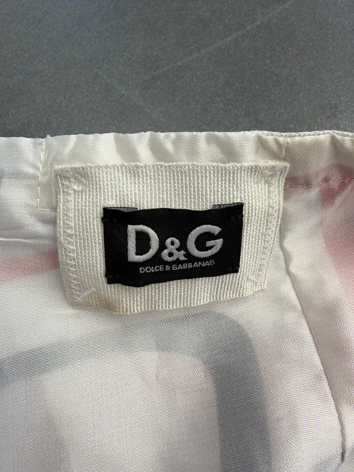 Y2K DOLCE & GABANNA GEOMETRIC SKIRT