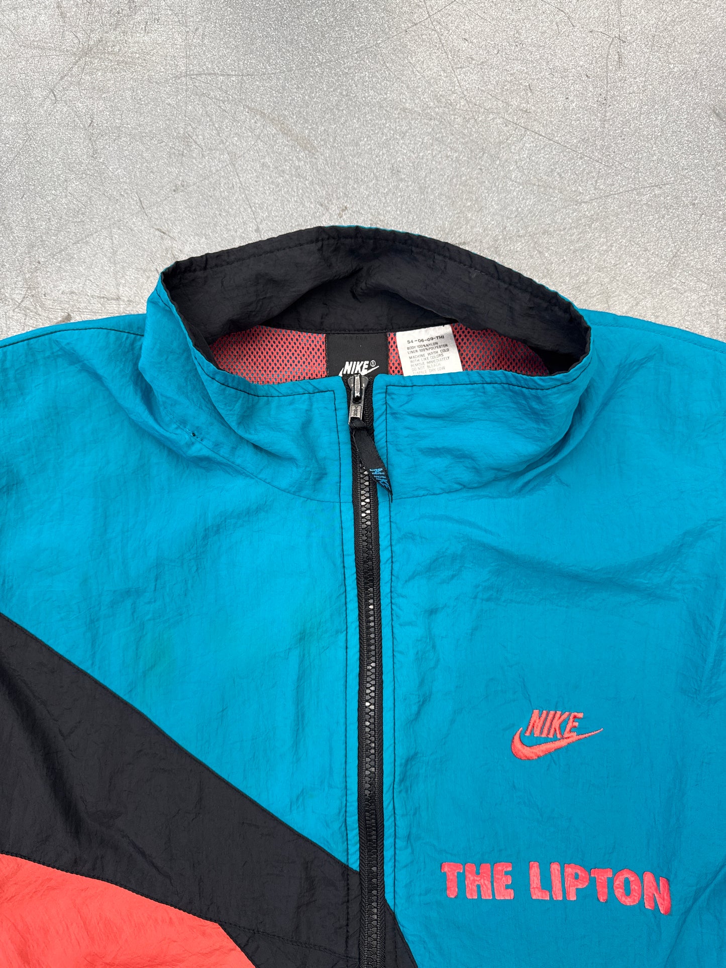 90S NIKE THE LIPTON COLORBLOCK WINDBREAKER