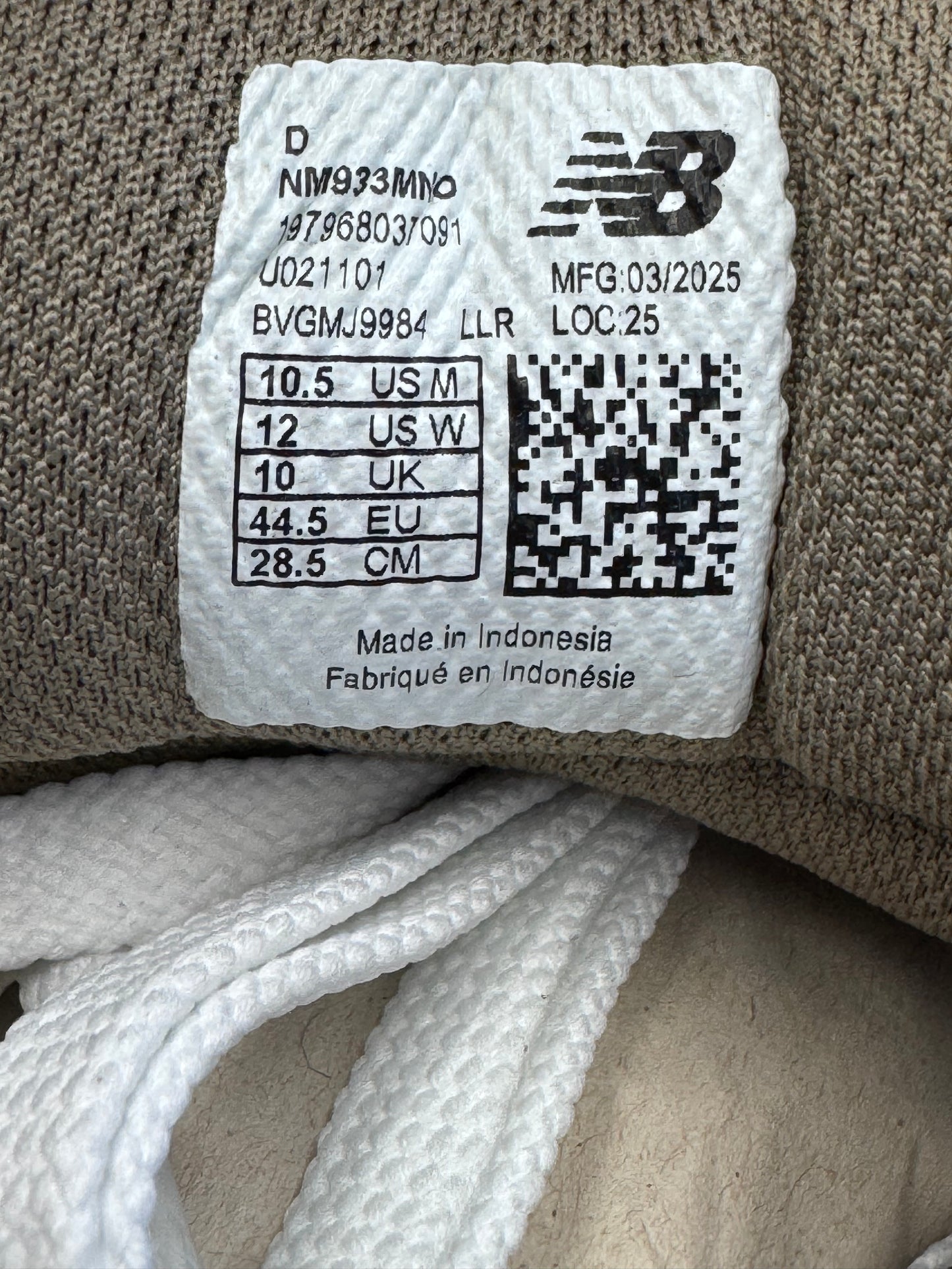 SIZE 10.5 NEW BALANCE NUMERIC 933 REYNOLDS BROWN & GREY SKATE SHOES (BRAND NEW WITH BOX)