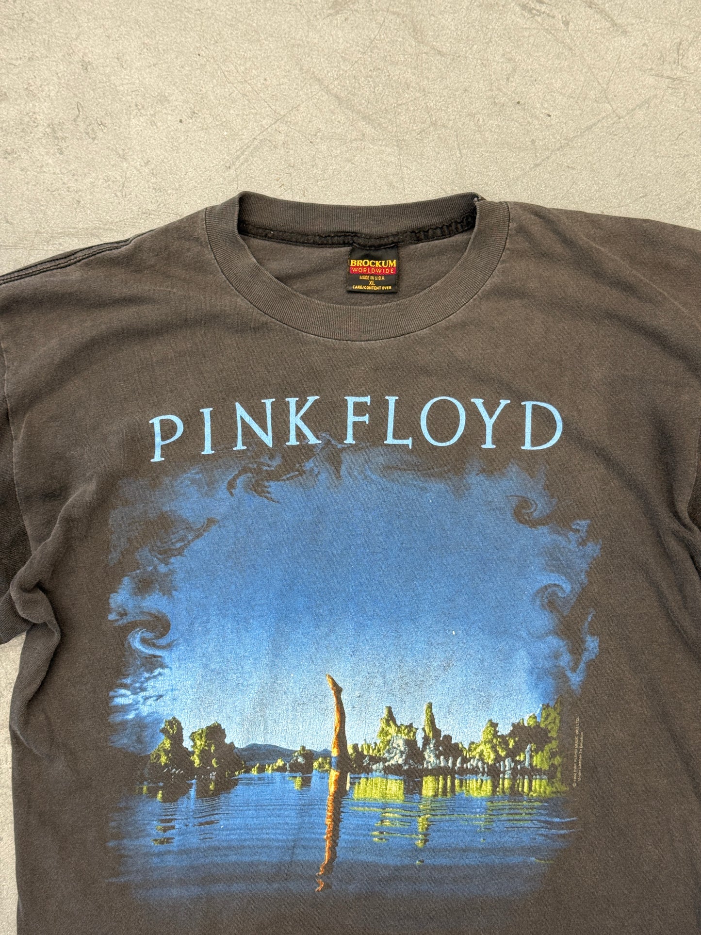 1992 PINK FLOYD WISH YOU WERE TOUR TEE (BROCKUM TAG)