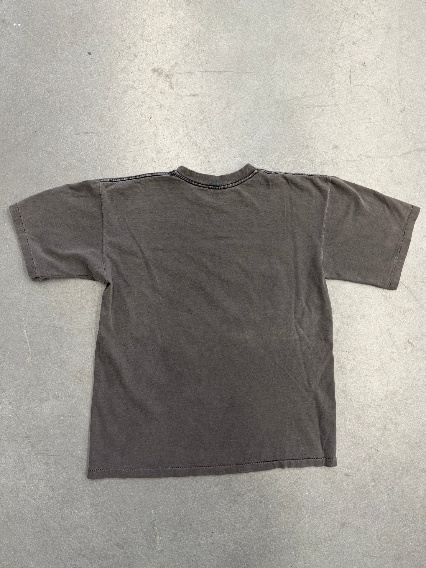 1991 UNIVERSITY OF MIAMI 3-D SEBASTIAN IBIS GARDNER GRAPHICS TEE (SALEM SPORTSWEAR TAG)