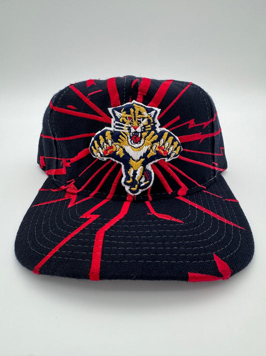 90S FLORIDA PANTHERS COLLISION STARTER SNAPBACK HAT