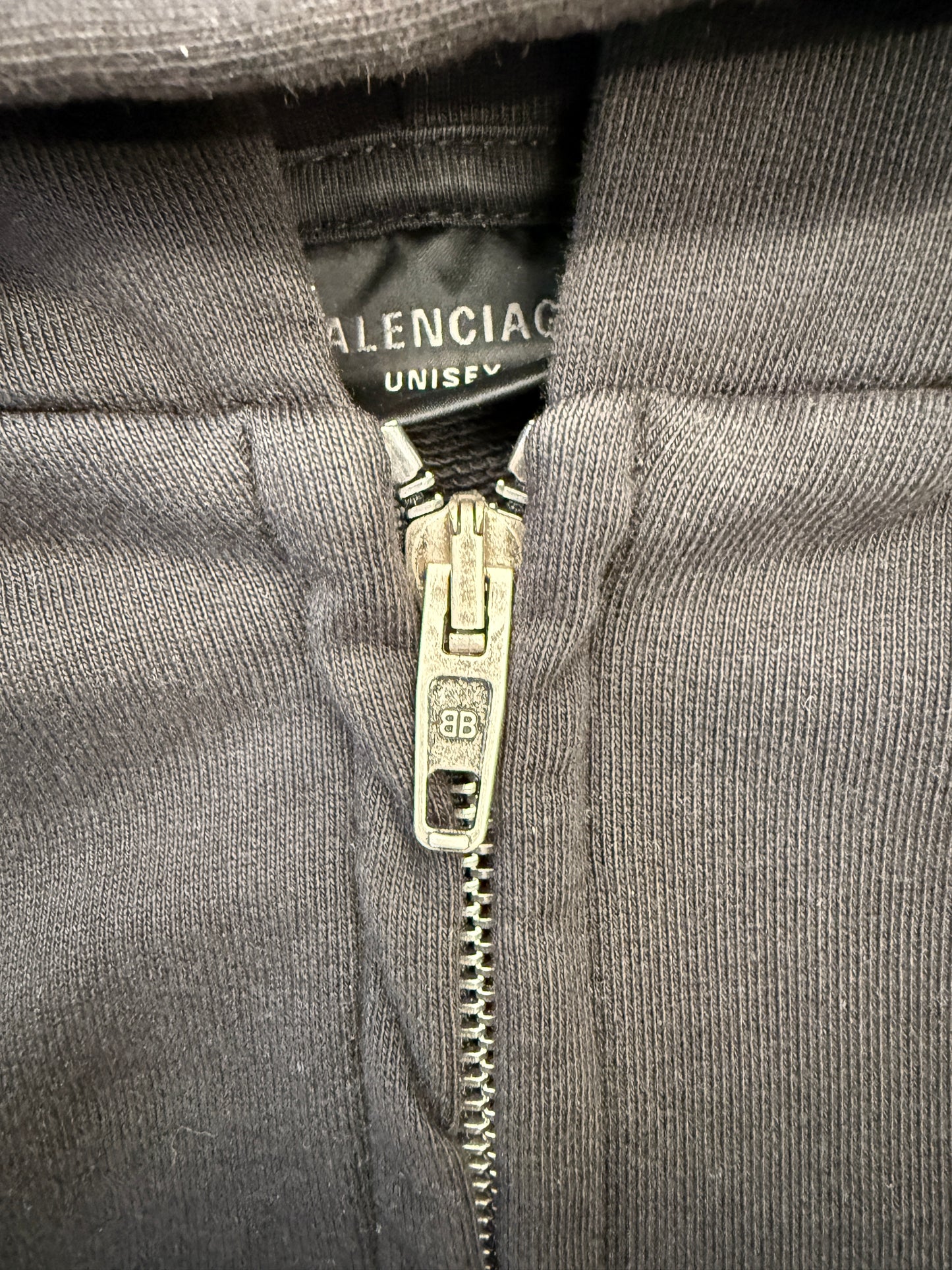 FW24 BALENCIAGA X EREWHON LOS ANGELES ZIP-UP HOODIE MEDIUM FIT