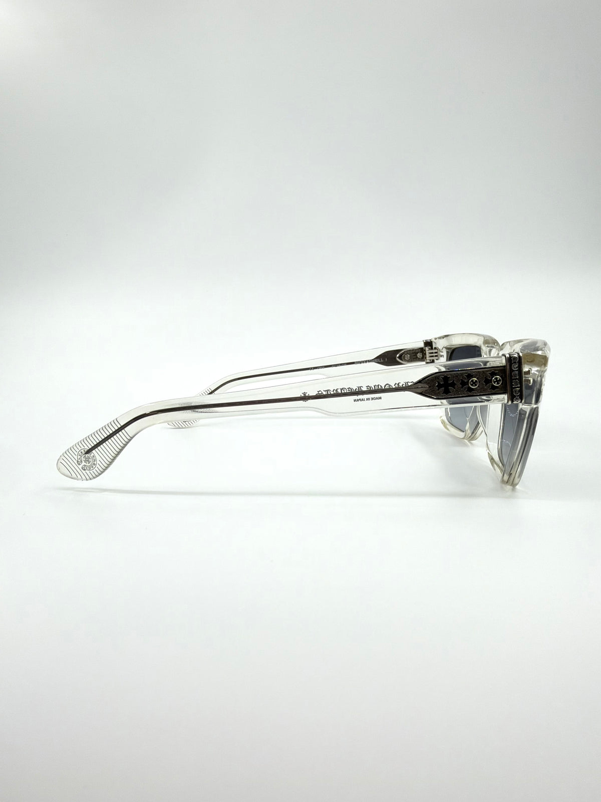 CHROME HEARTS MIDIXATHRILL 1 SUNGLASSES - CLEAR