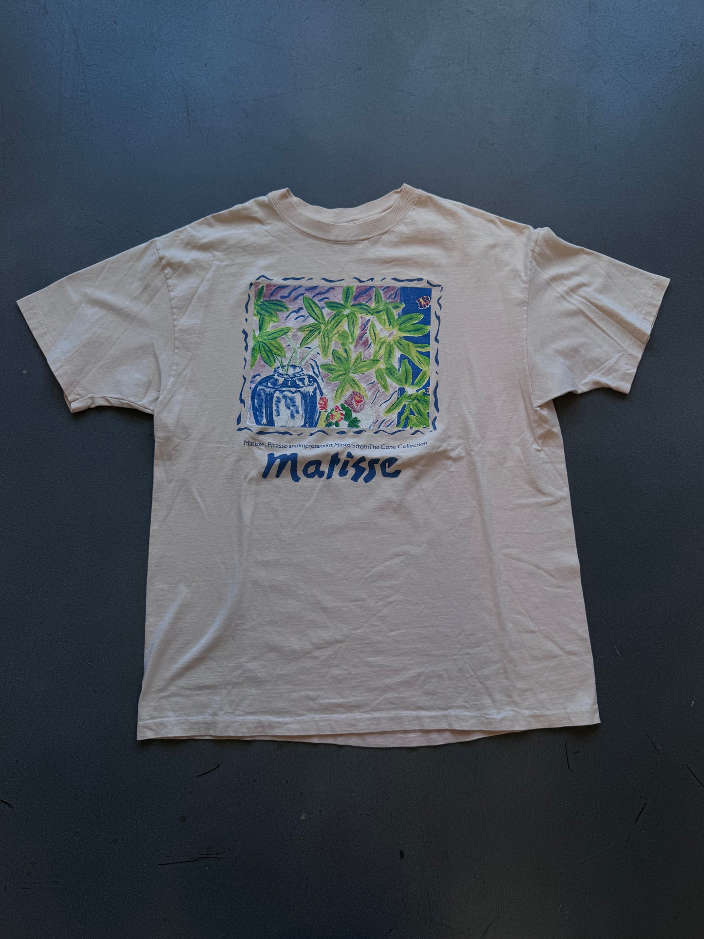 90'S MATISSE VASE WITH PLANTS TEE (HANES TAG)