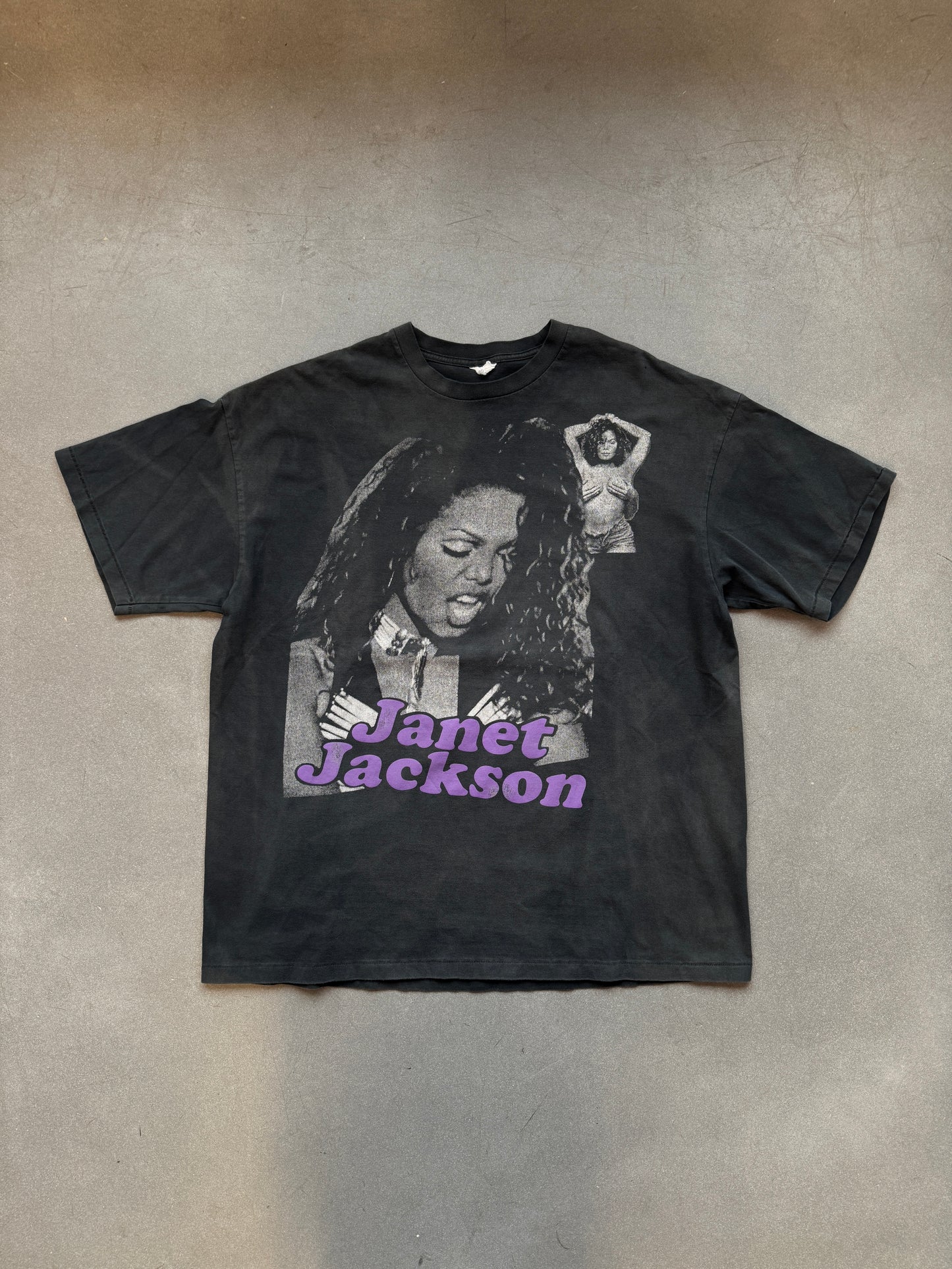 90’S JANET JACKSON BOOTLEG RAP STYLE TEE (RIPPED TAG)