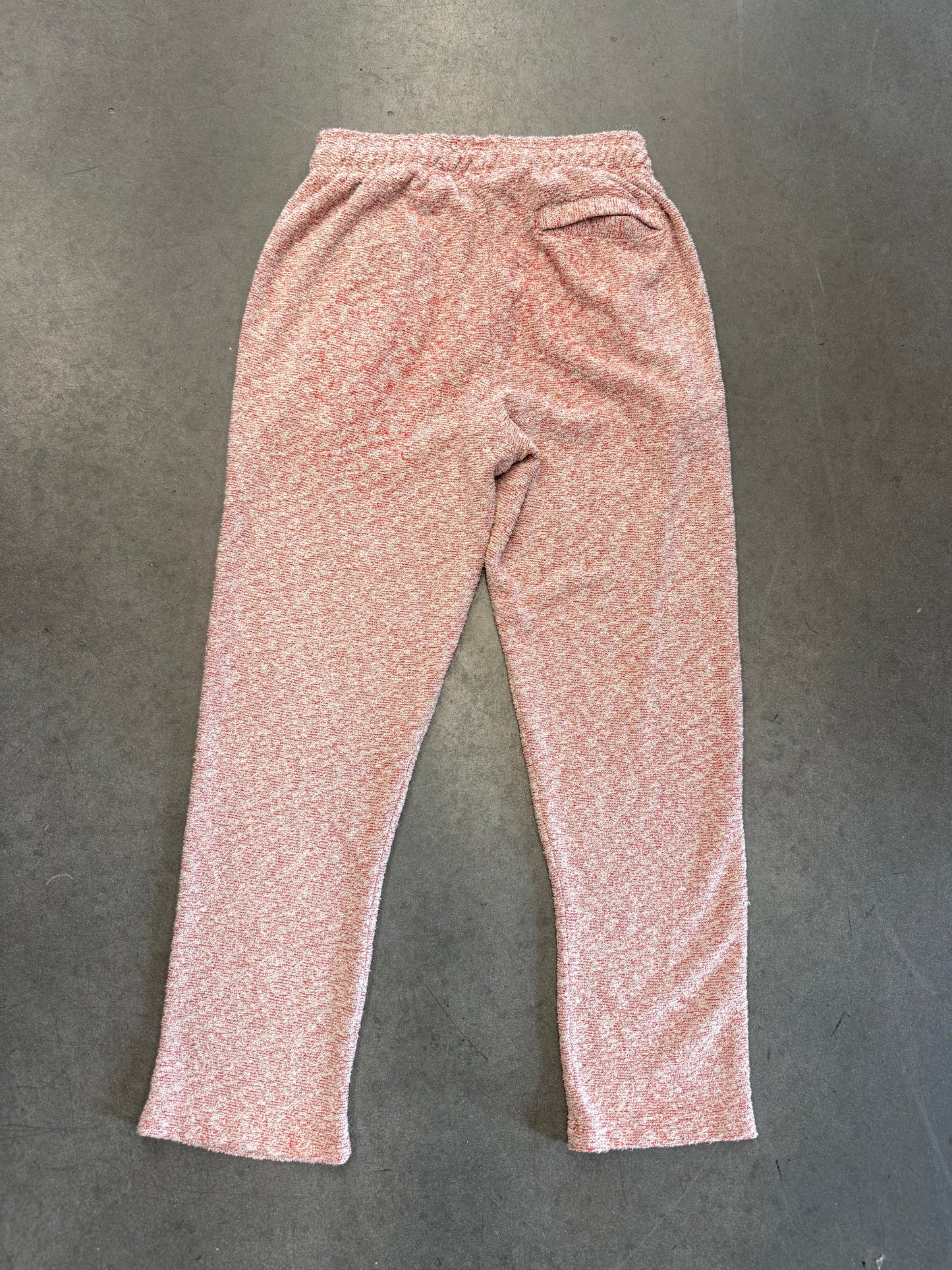 FW24 ERIC EMANUEL EE BOUCLE PANT - GREY/RED