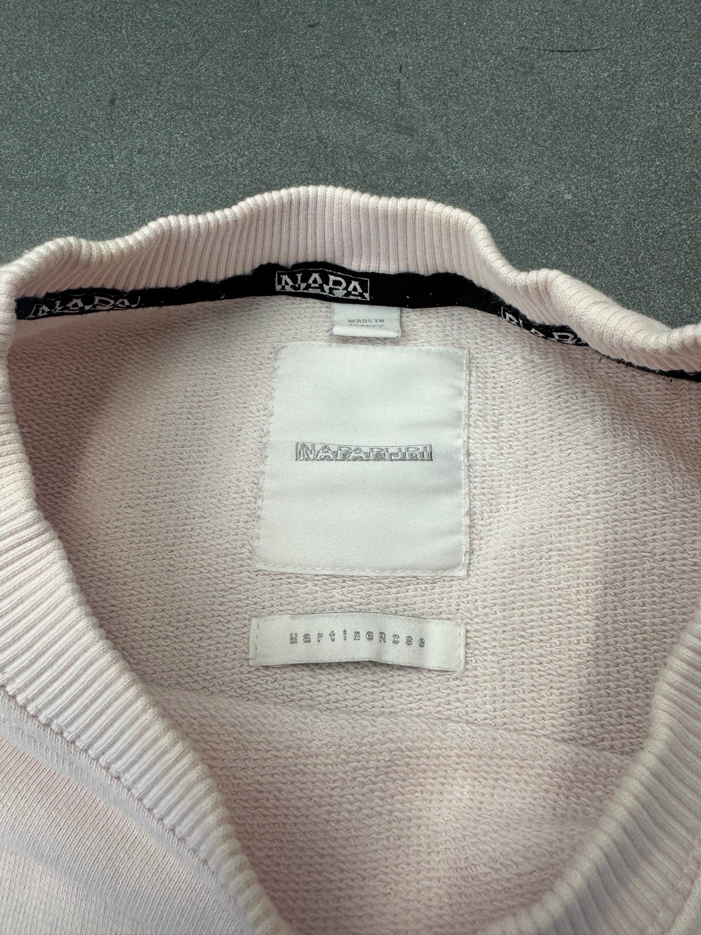 NAPA BY MARTINE ROSE "AS GOOD AS IT GETS" CREWNECK