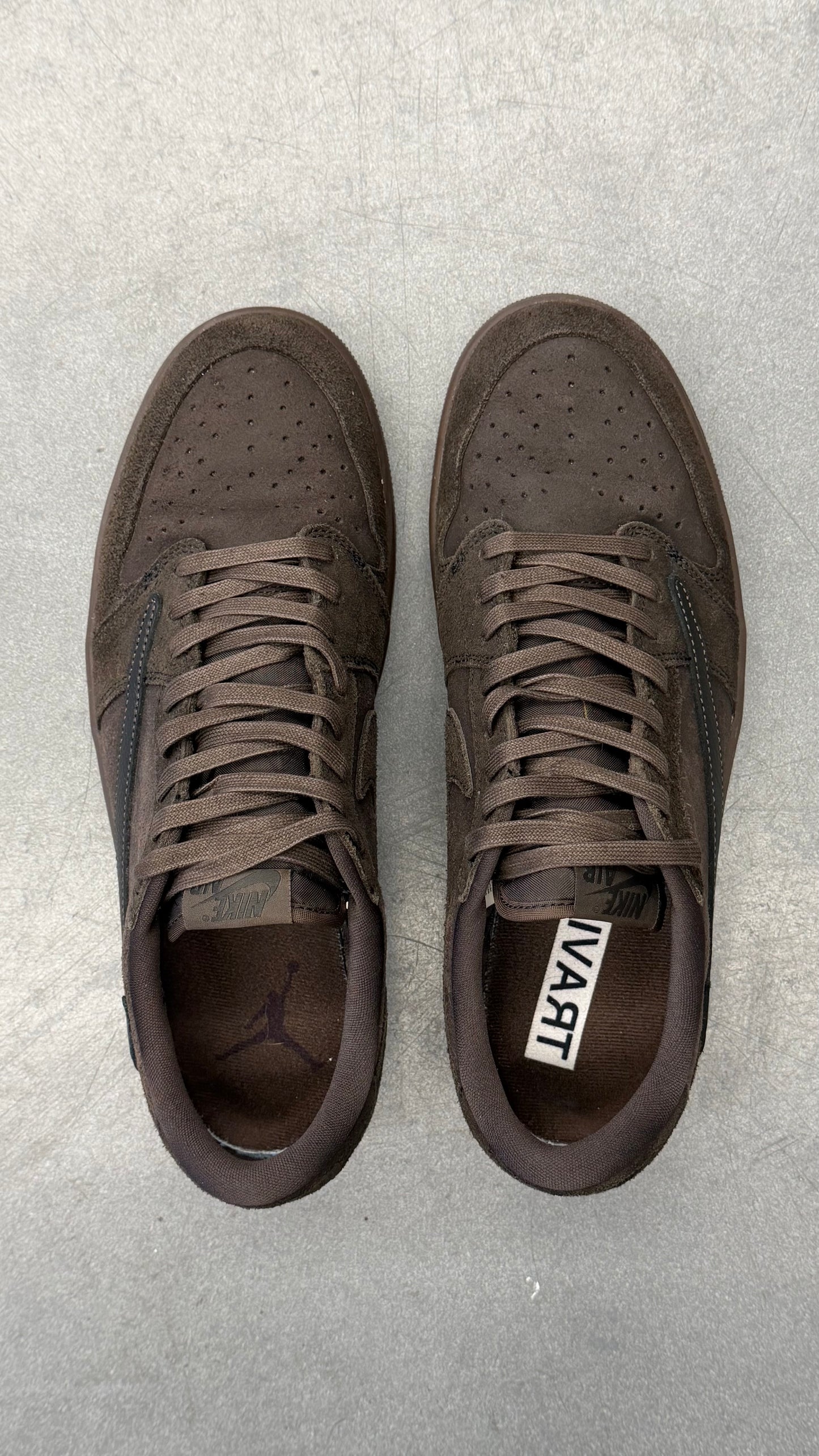 2024 AIR JORDAN 1 RETRO LOW OG SP TRAVIS SCOTT VELVET BROWN