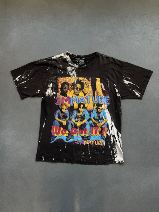 90'S BOOTLEG IMMATURE "WE GOT IT!" RAP TEE (FADED TAG)