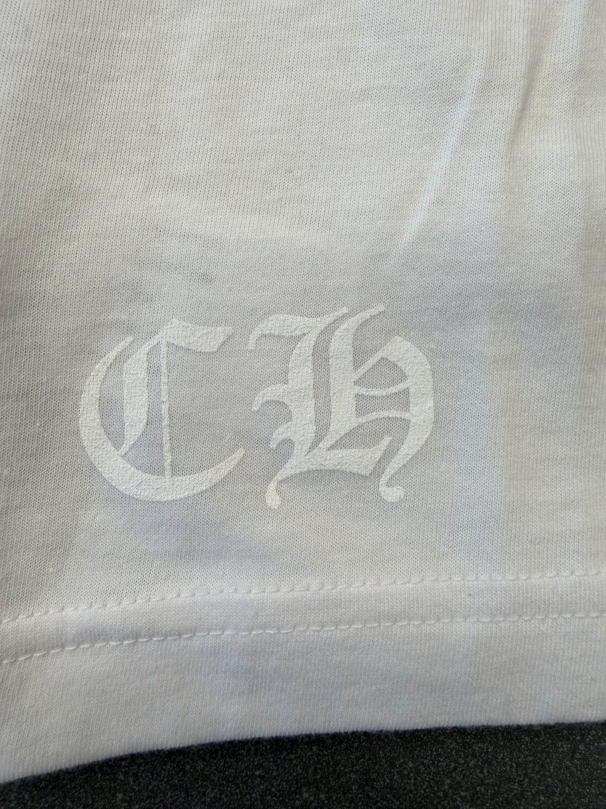 CHROME HEARTS FOTI TEE - WHITE/PINK