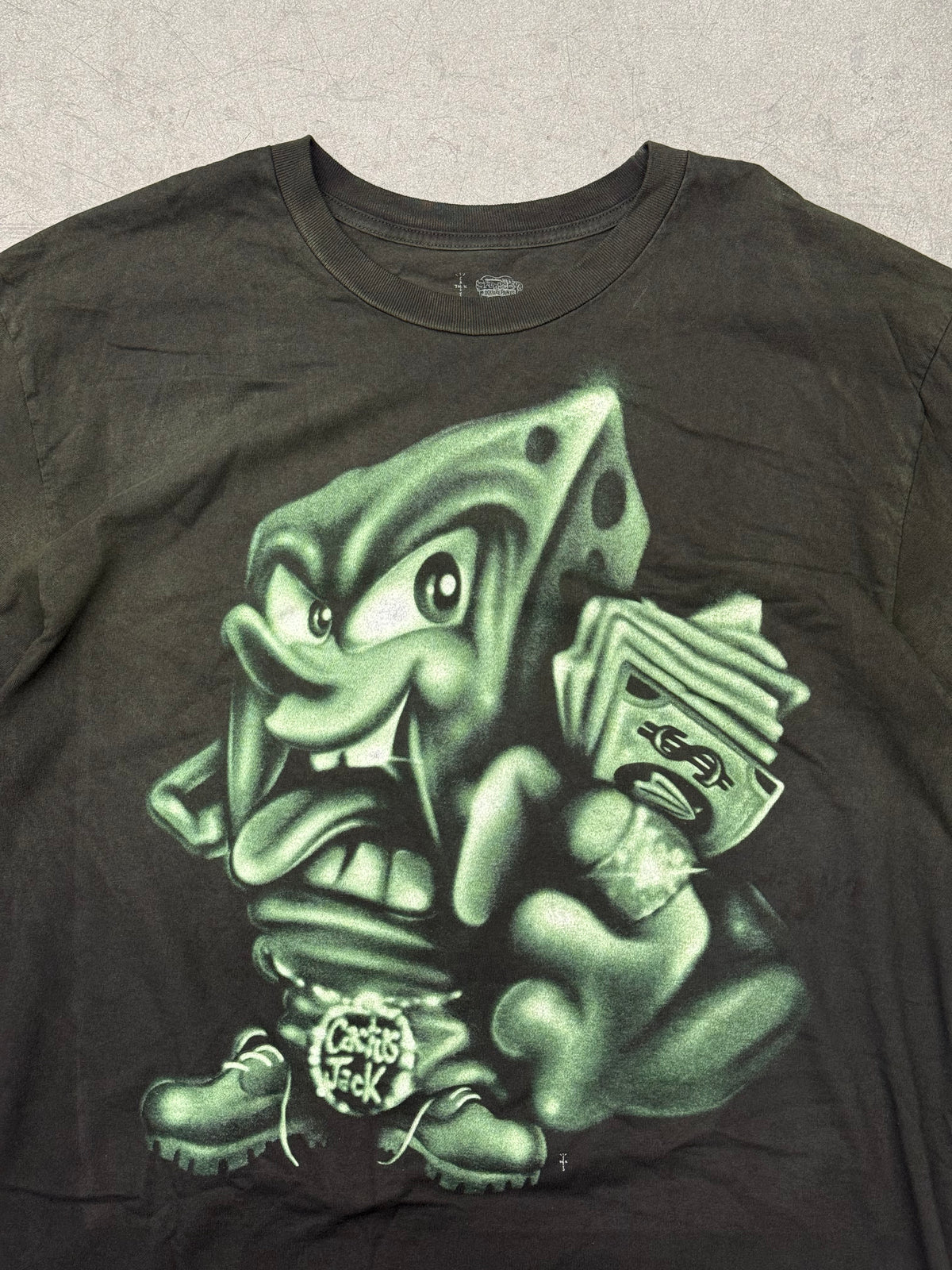 TRAVIS SCOTT CACTUS JACK X SPONGEBOB MR. KRABS TEE