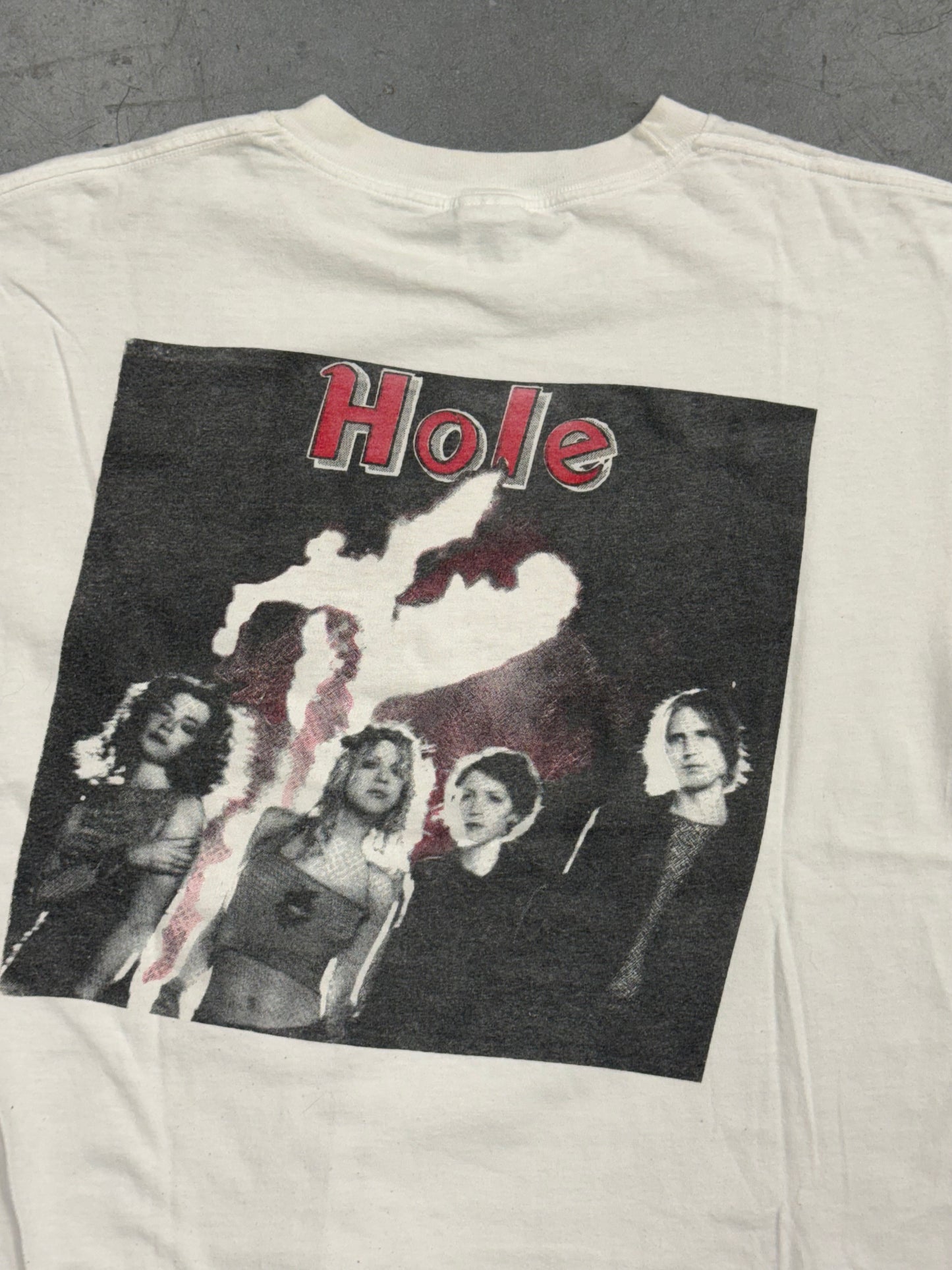 90S HOLE CELEBRITY SKIN BOOTLEG TOUR TEE (HYLAND TAG)