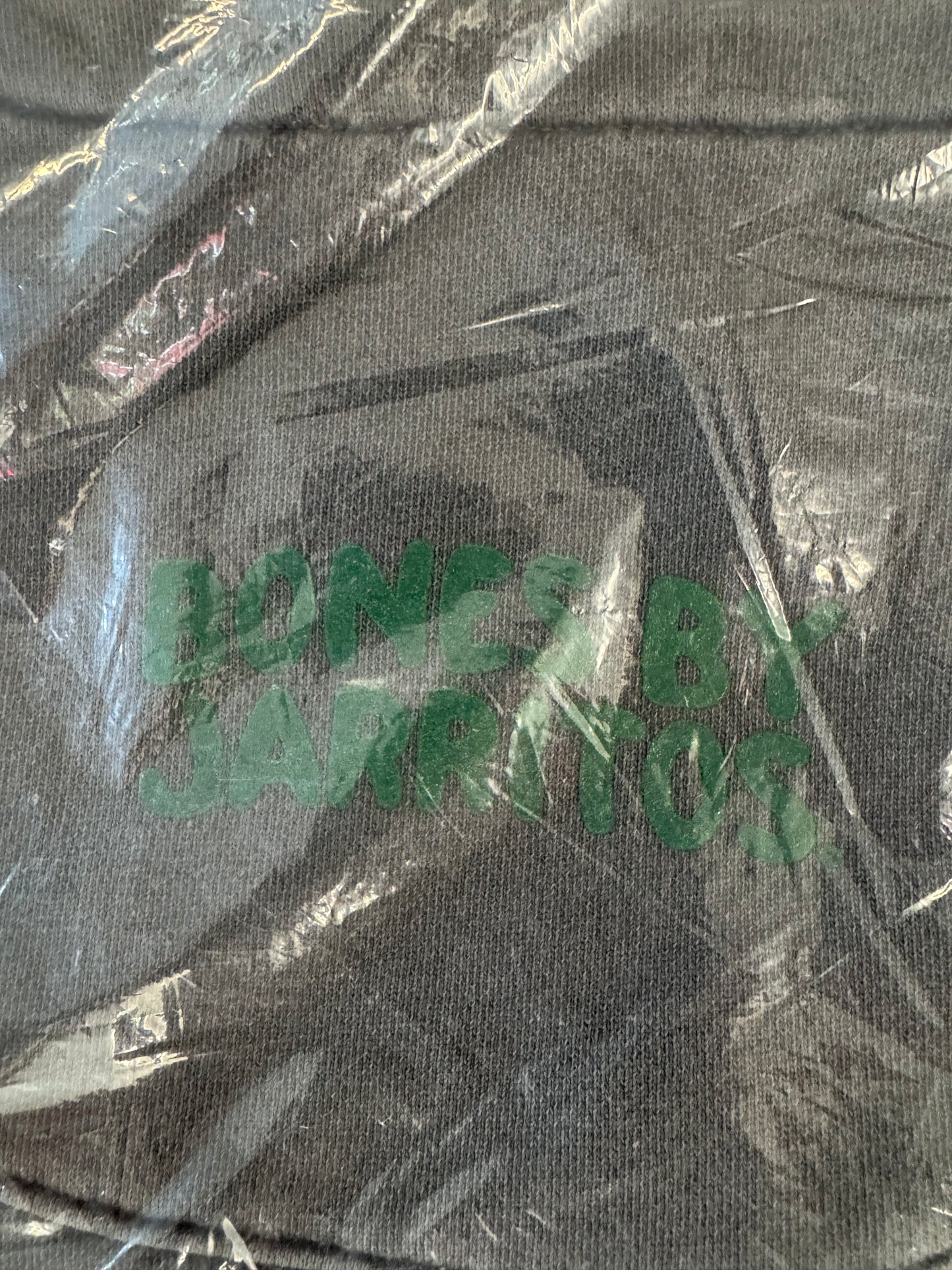 BONES BY JARRITOS SWEAT SUIT (BLACK) TOP & BOTTOM