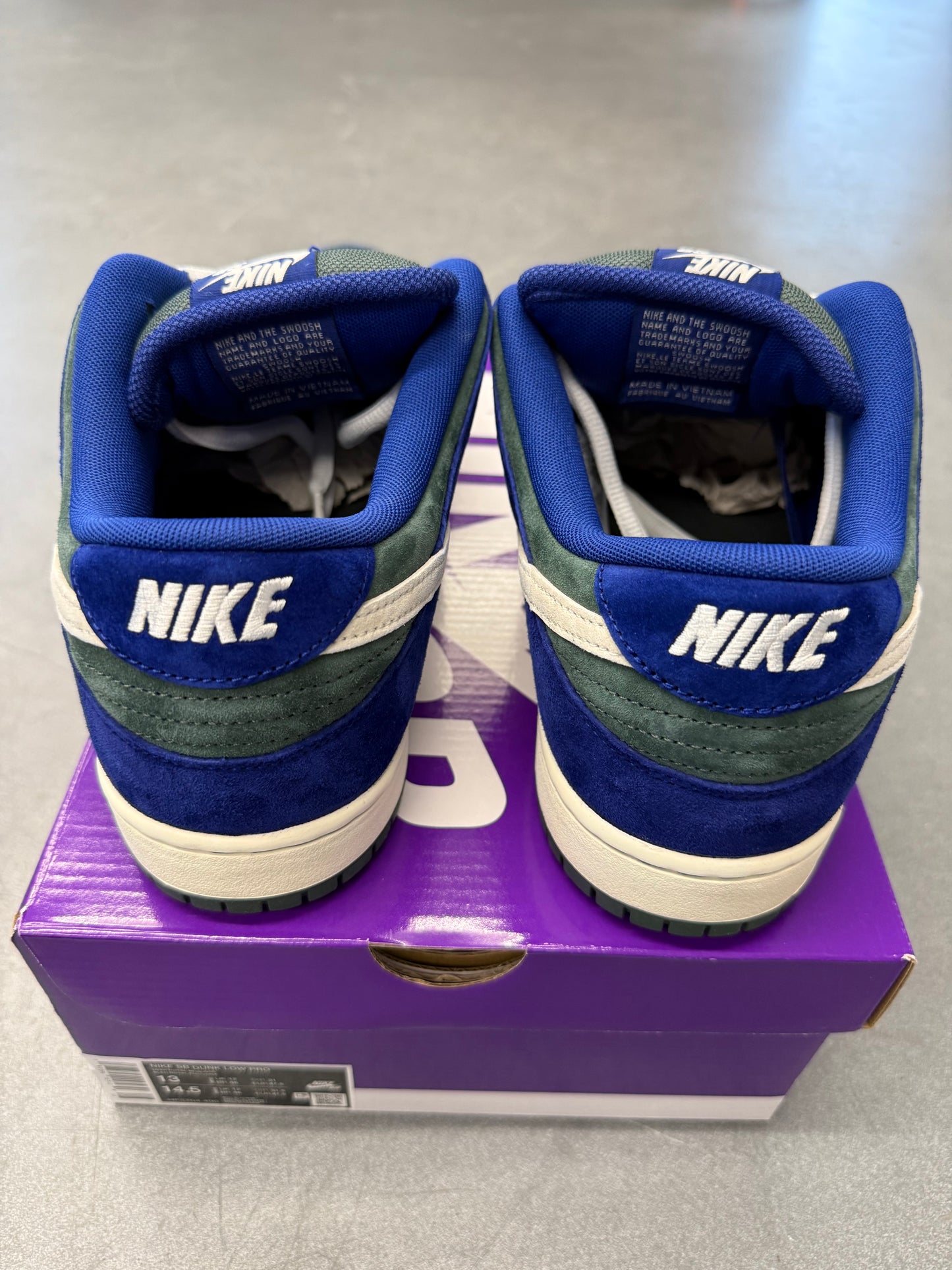 2024 SIZE 13 NIKE SB DUNK LOW DEEP ROYAL BLUE