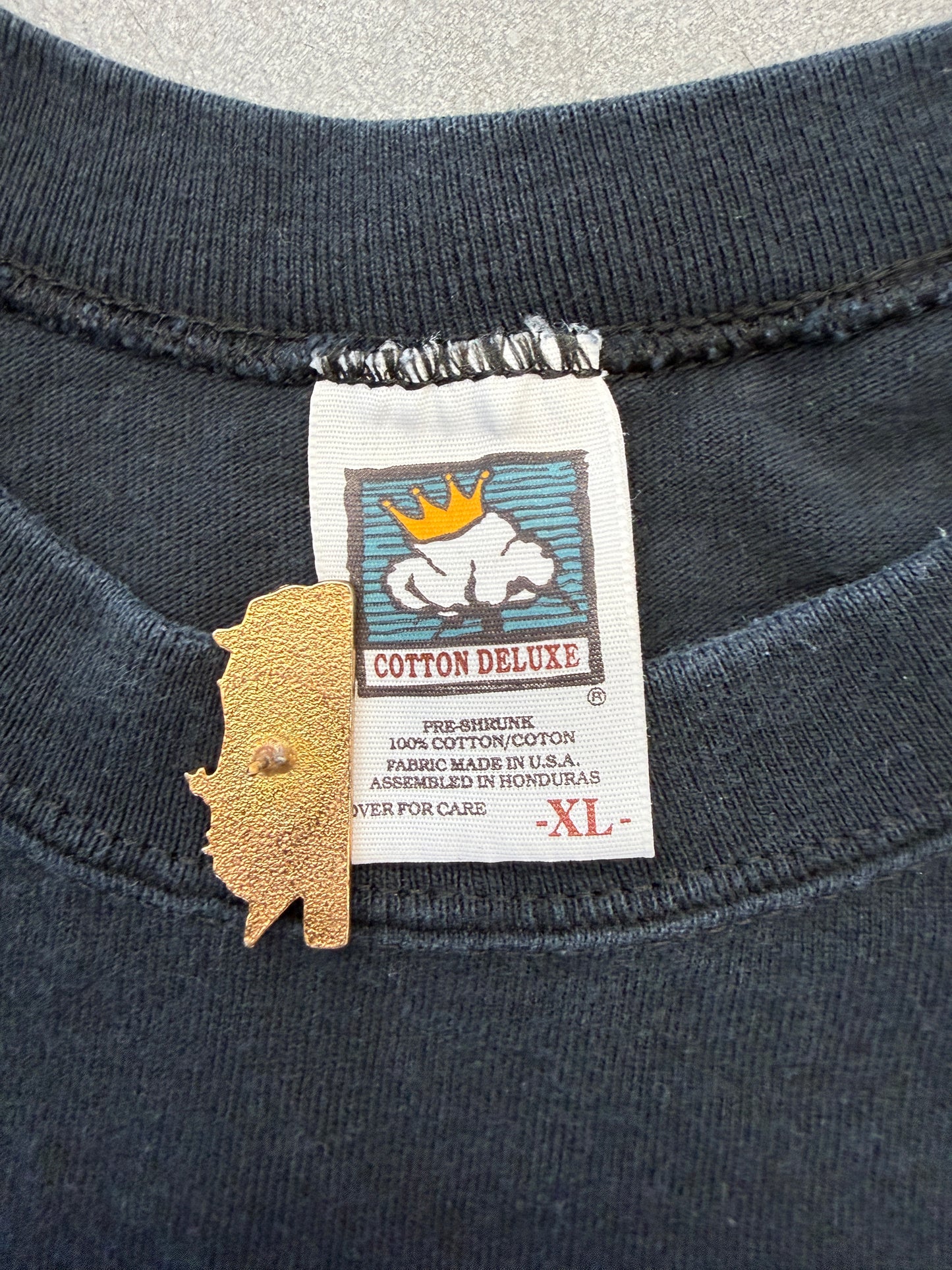 00'S GANGSTER CUSTOM CYCLES HOLLYWOOD, FLORIDA LONGSLEEVE TEE (COTTON DELUXE TAG)