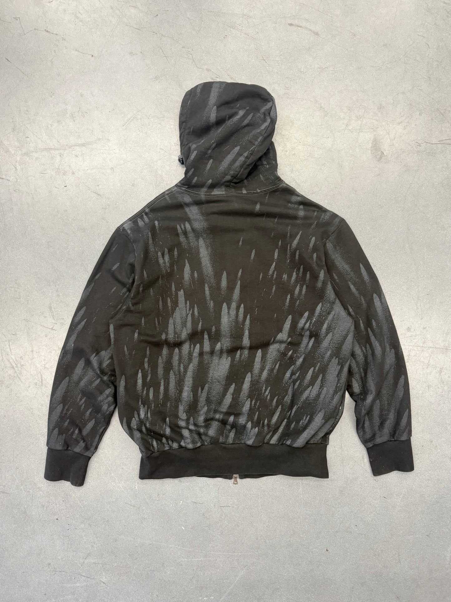 MAHARISHI FUTURA PRODUCTIONS FULL-ZIP HOODIE